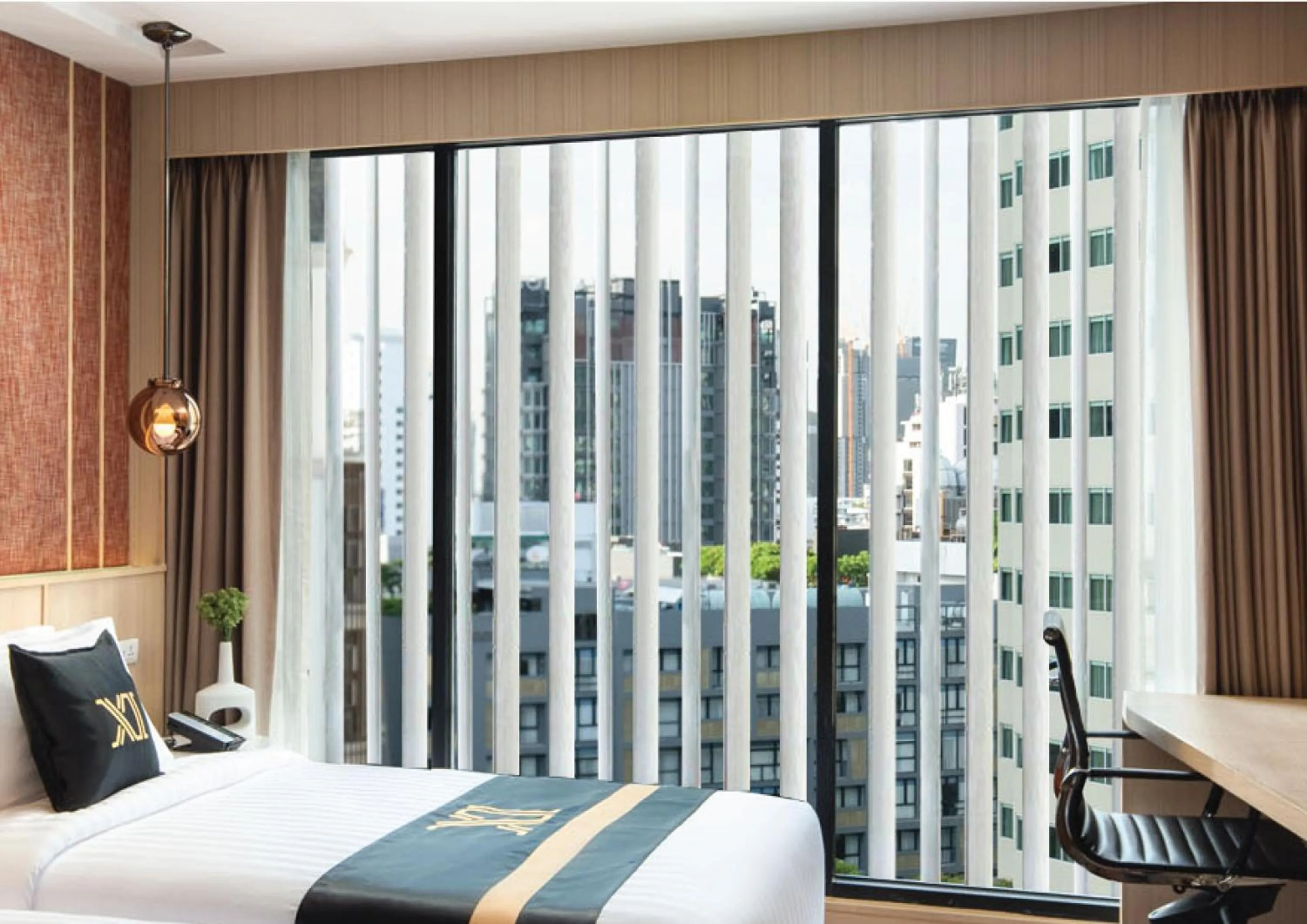 City view, Bed in Eleven Hotel Bangkok Sukhumvit 11
