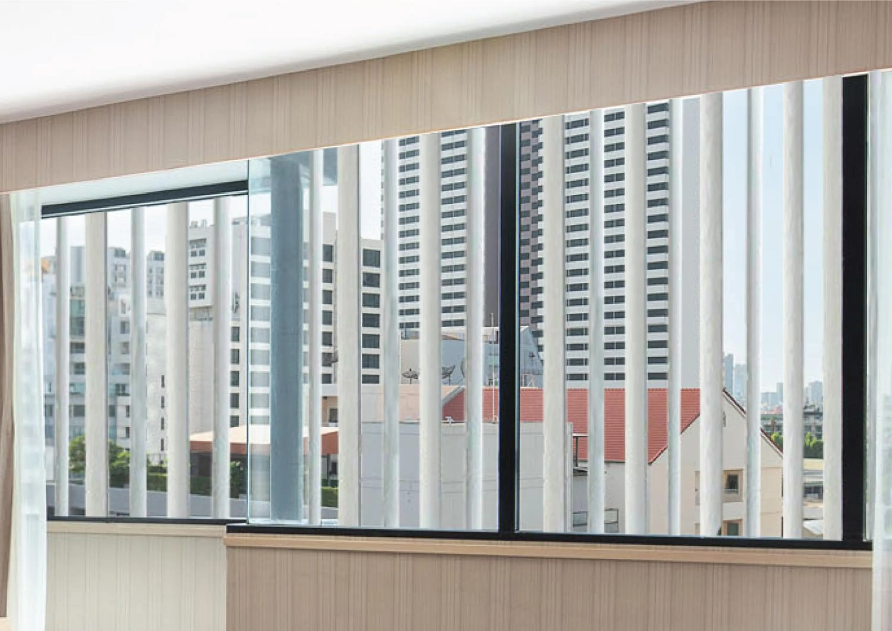 City view in Eleven Hotel Bangkok Sukhumvit 11