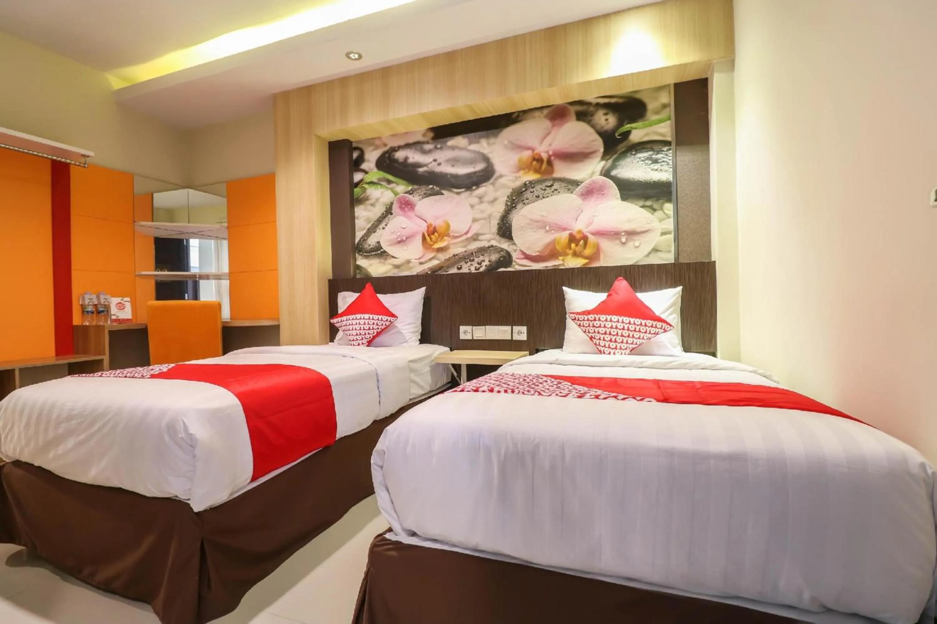 Photo of the whole room in Hotel O Kuta Near Sunset Road Formerly Balitone Residence