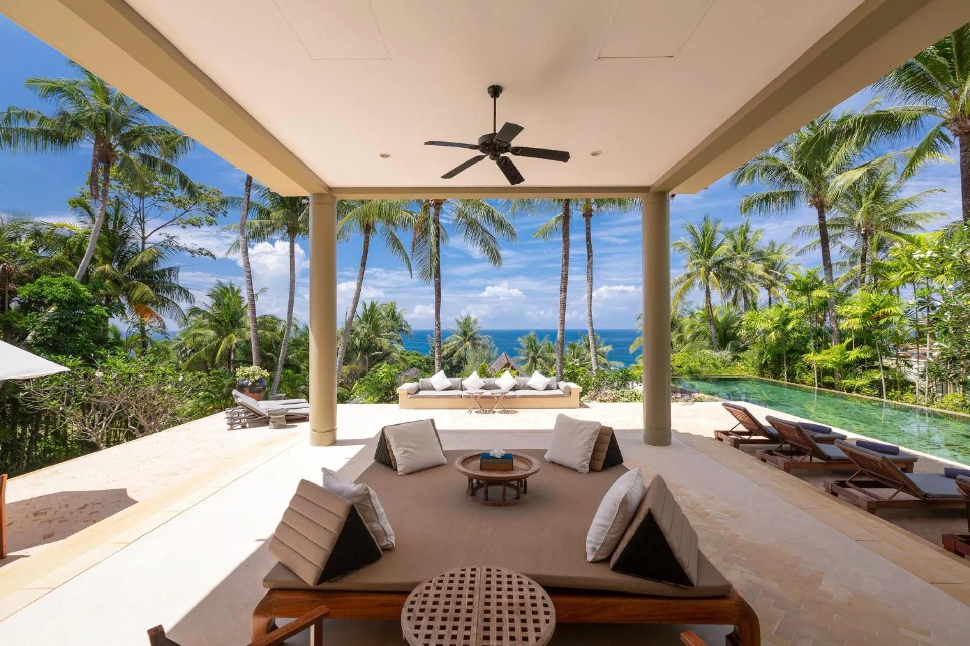 Patio in Villa Praison