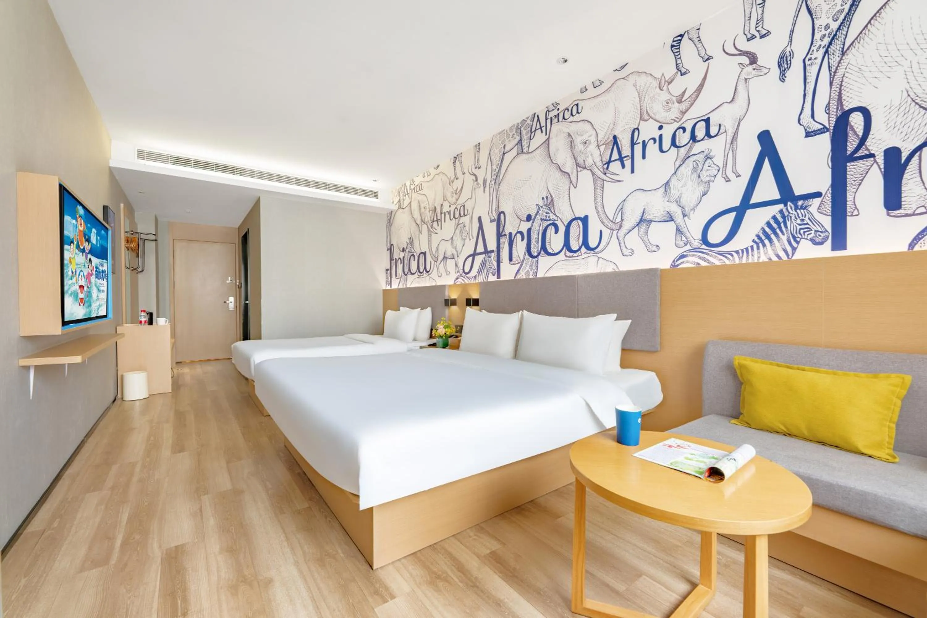 Bed in StarWay Hotel - Xi'an Bell Tower Muslim Street