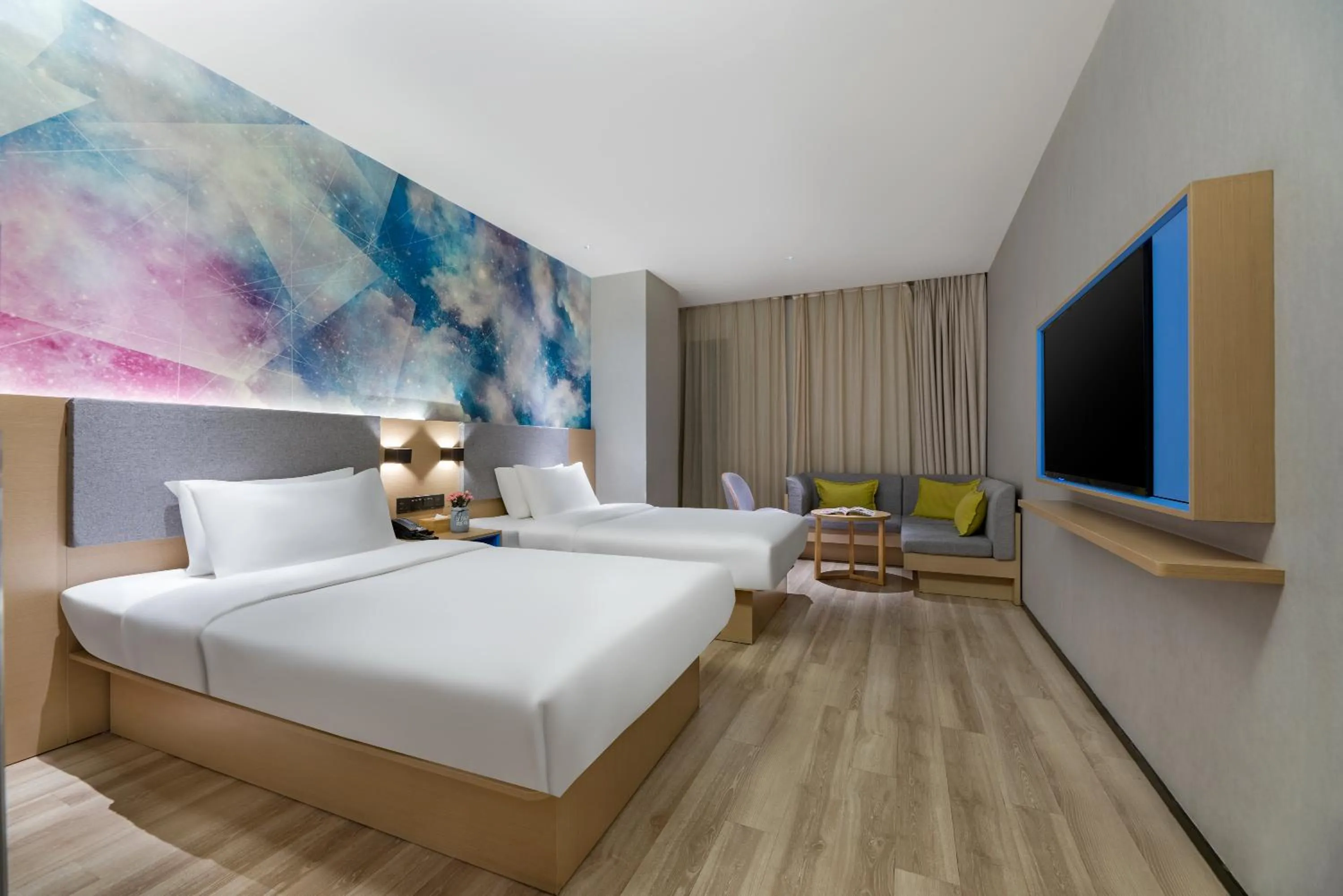 Bed in StarWay Hotel - Xi'an Bell Tower Muslim Street