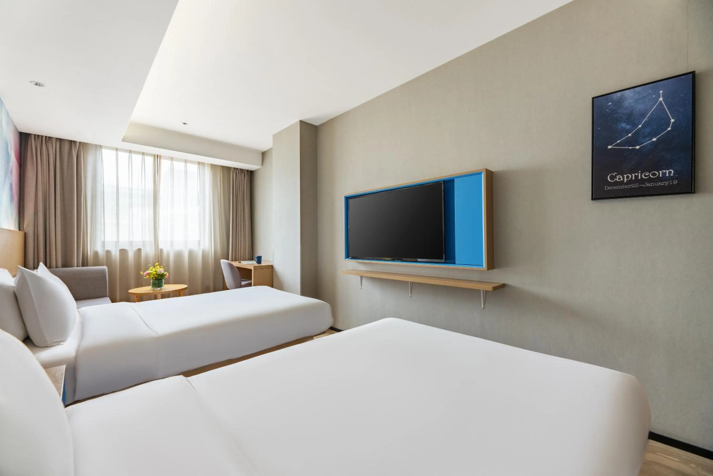 Bed in StarWay Hotel - Xi'an Bell Tower Muslim Street