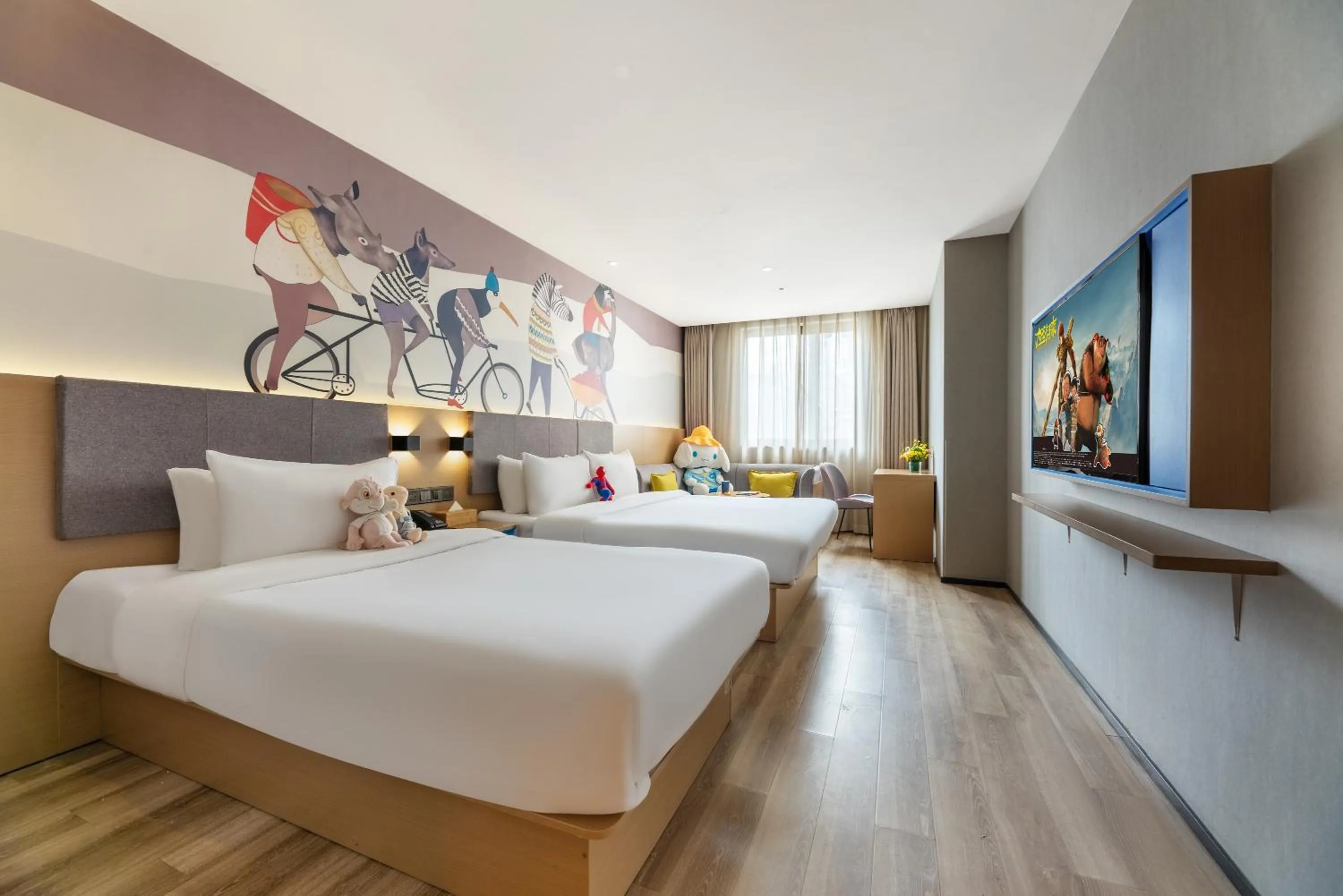 Bed in StarWay Hotel - Xi'an Bell Tower Muslim Street