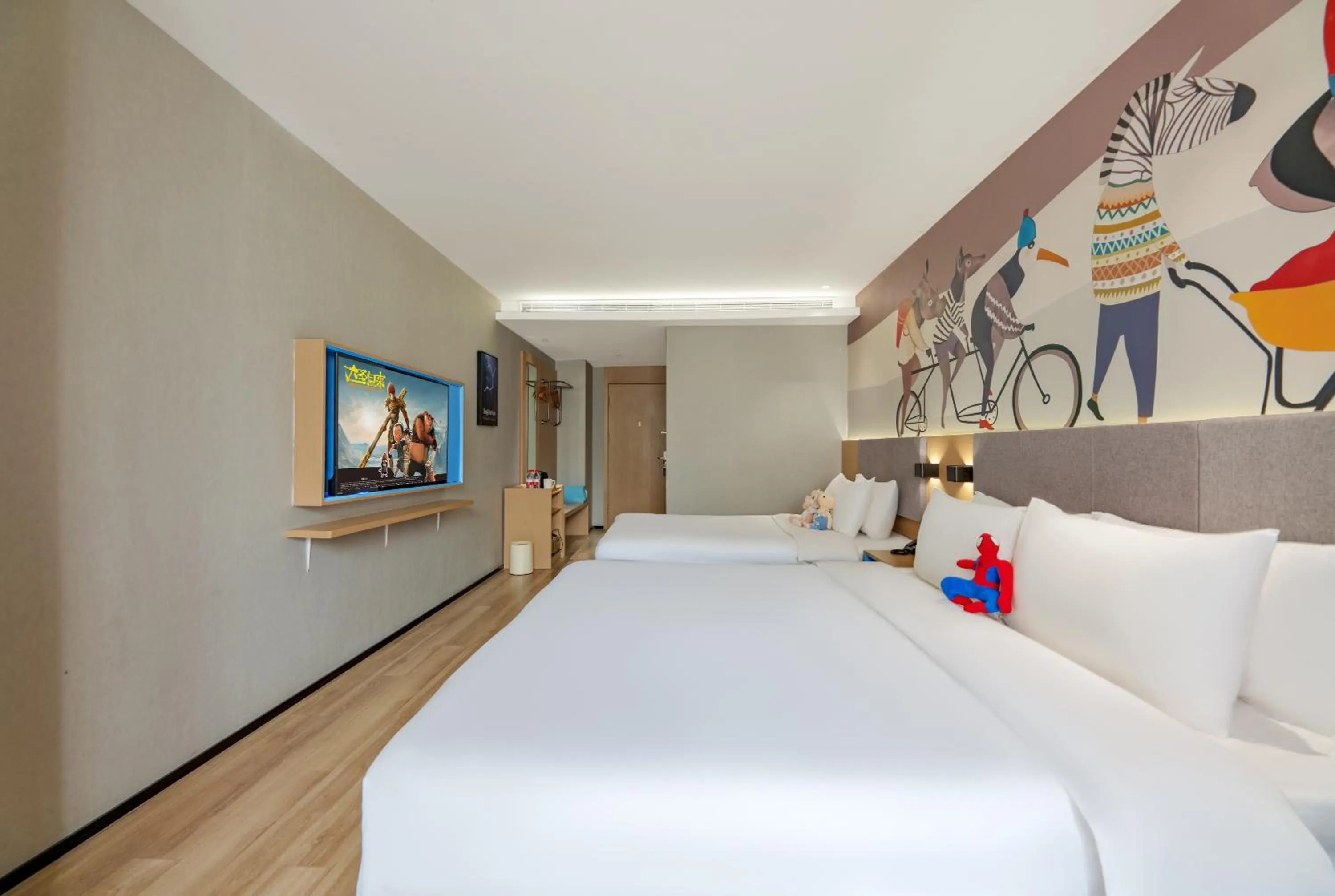 Bed in StarWay Hotel - Xi'an Bell Tower Muslim Street