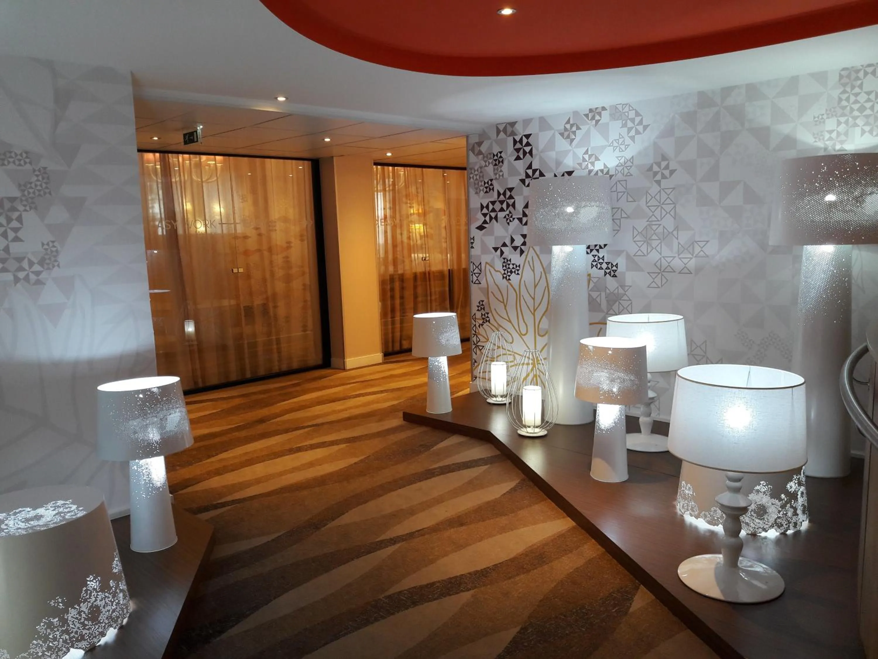 Decorative detail in Mercure Paris Montmartre Sacré Coeur