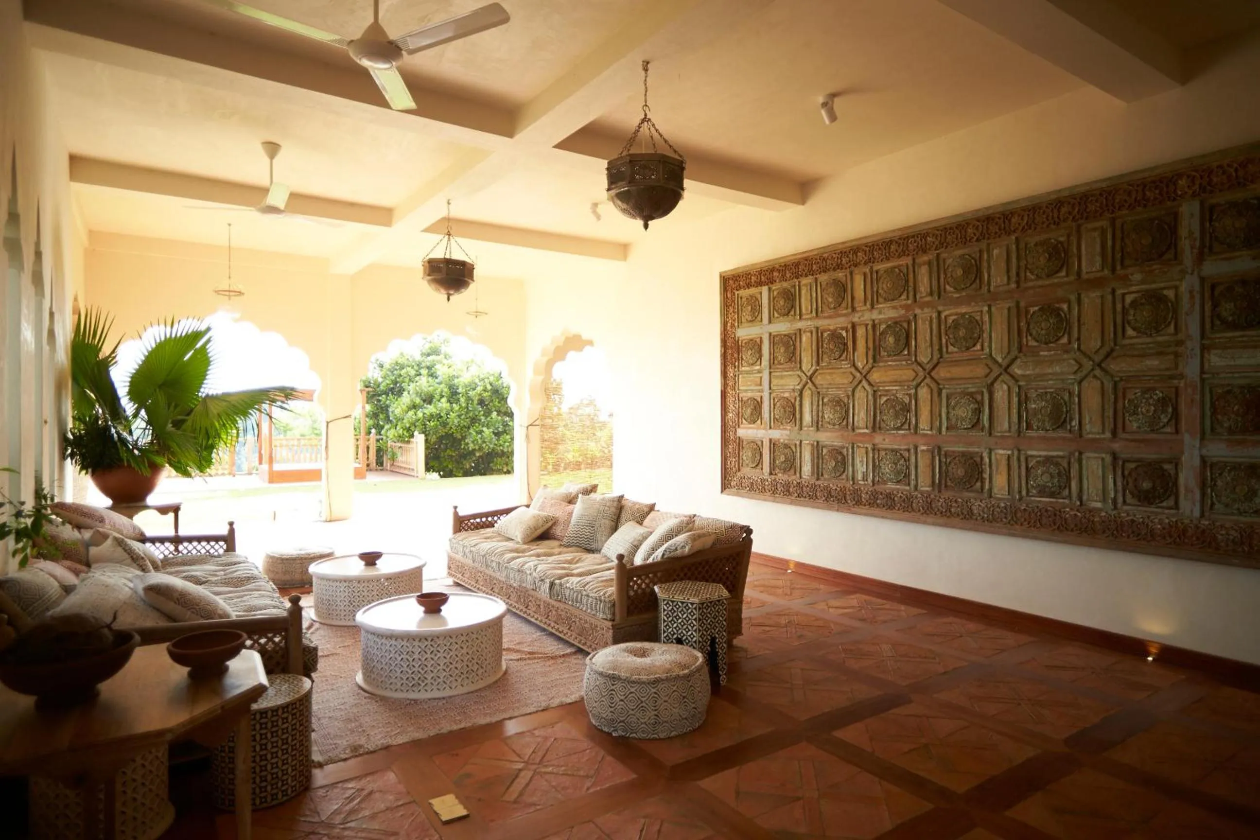 Living room in Malabar Hill