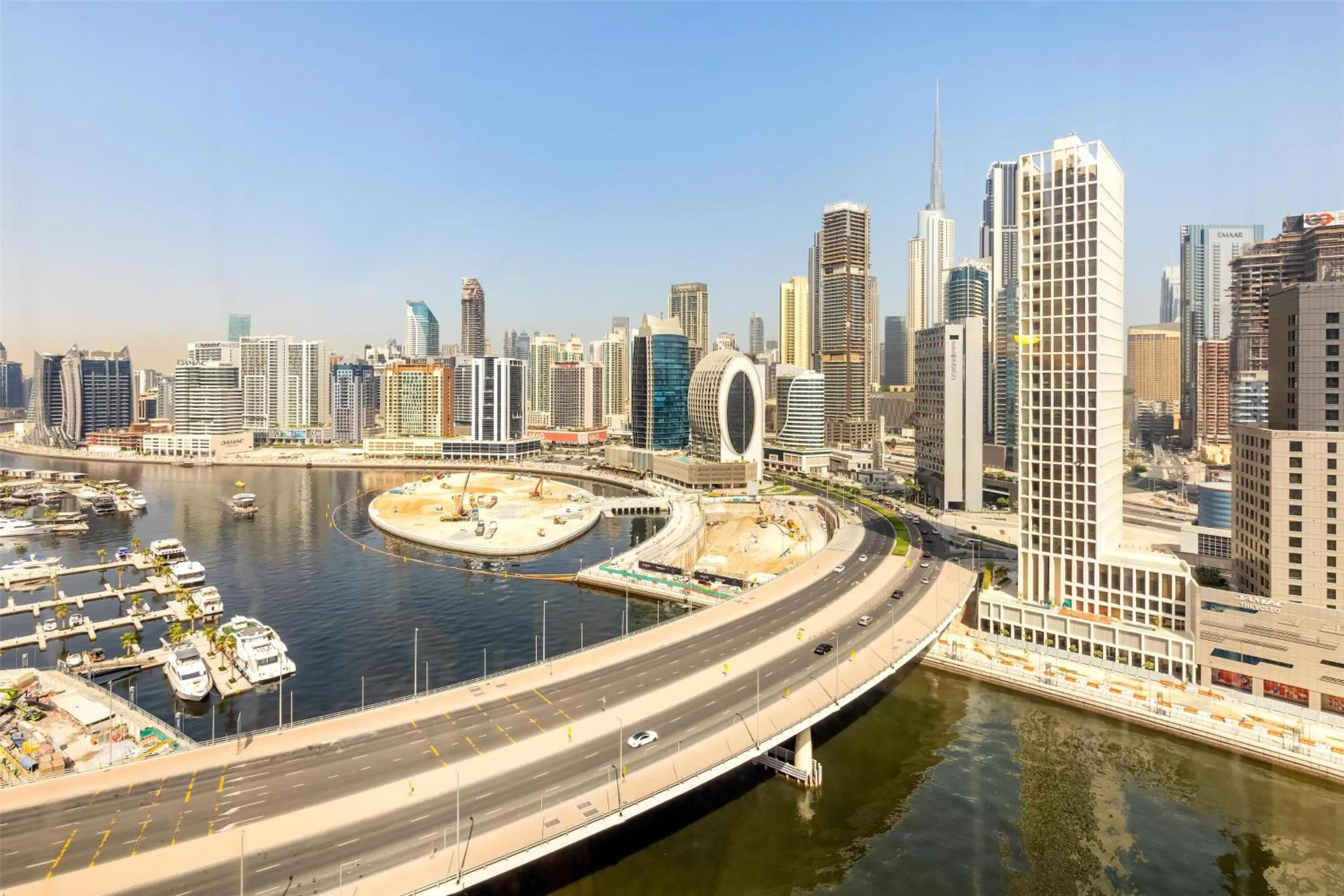 View (from property/room) in Radisson Blu Hotel, Dubai Canal View