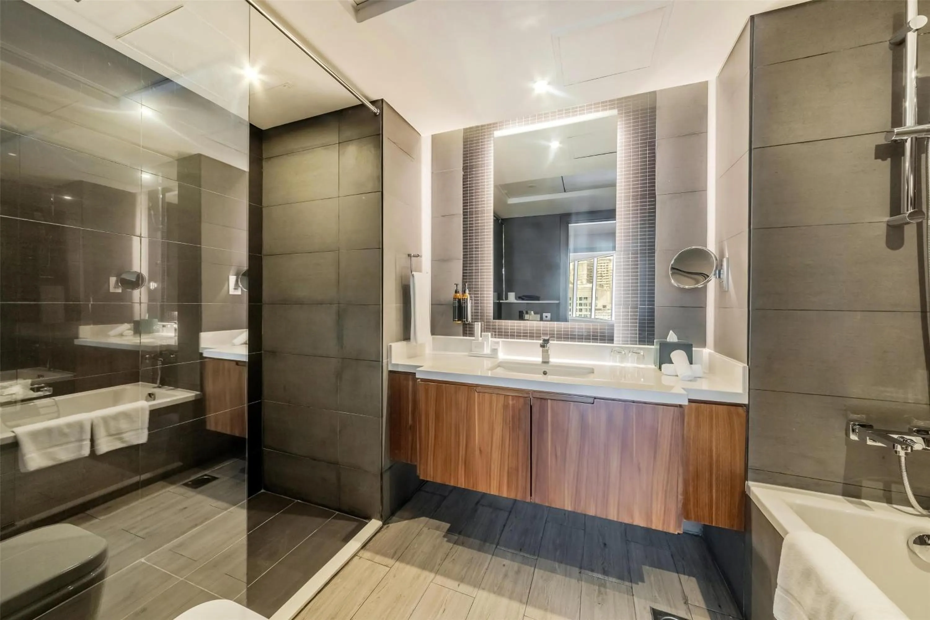 Bathroom in Radisson Blu Hotel, Dubai Canal View