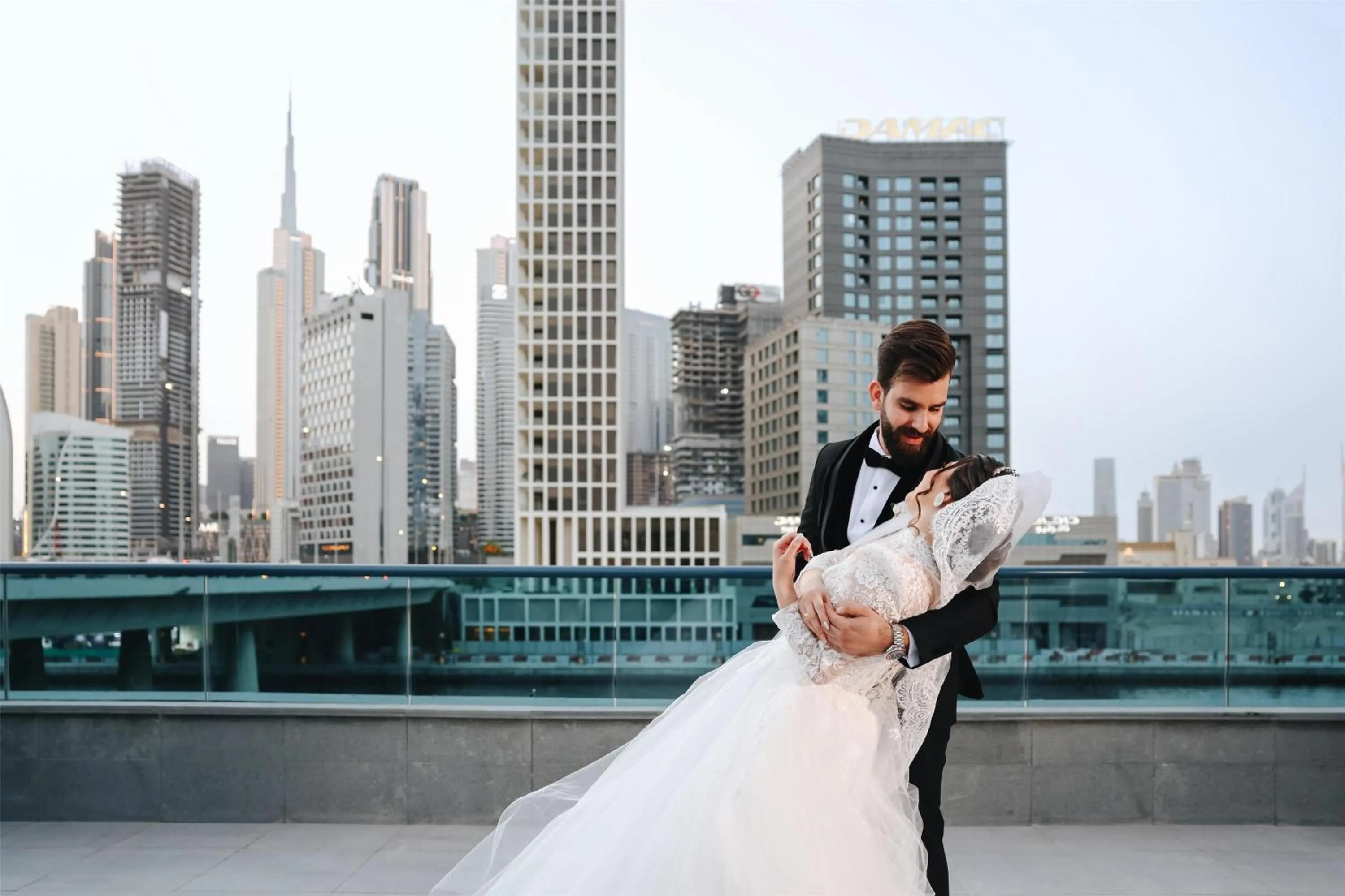 wedding in Radisson Blu Hotel, Dubai Canal View