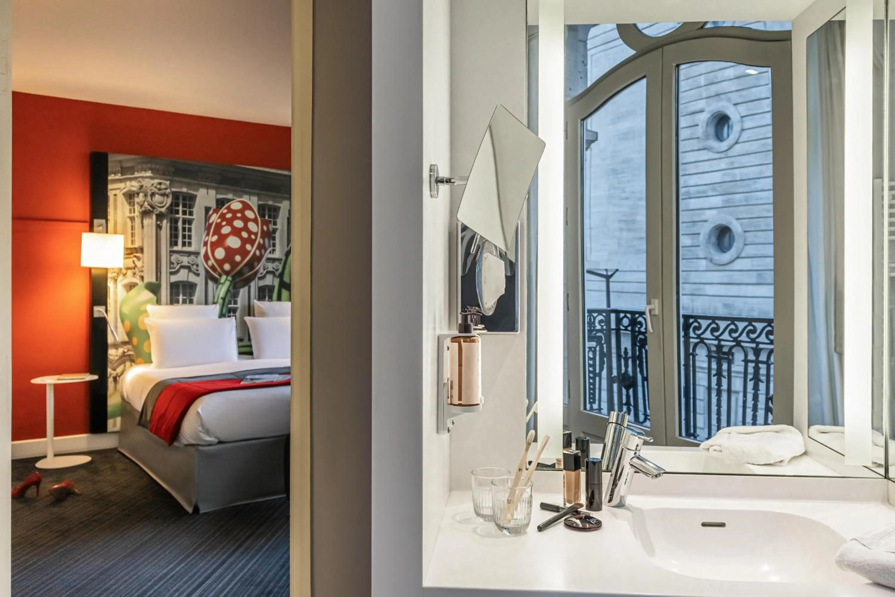 Bedroom, Bed in Mercure Lille Centre Grand Place