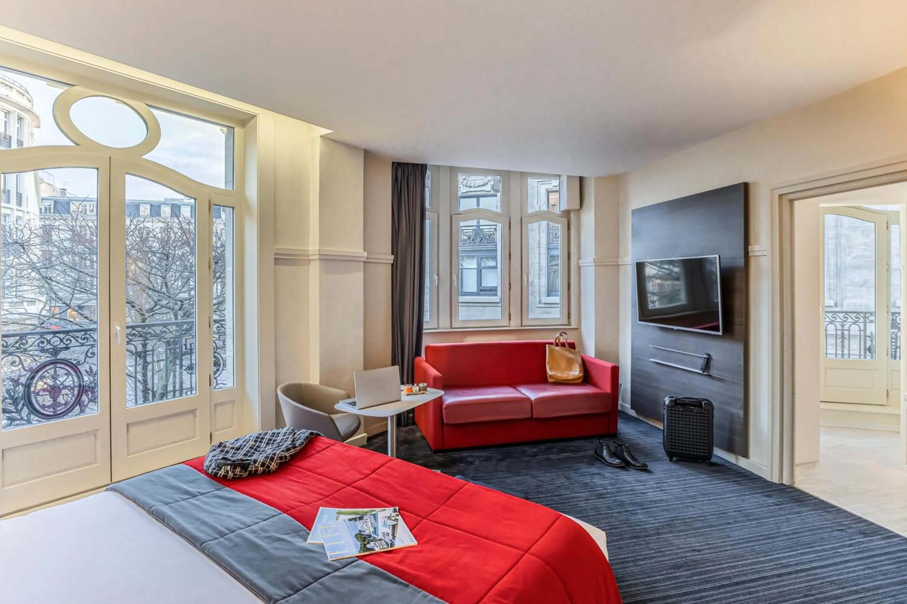 Bedroom, Bed in Mercure Lille Centre Grand Place