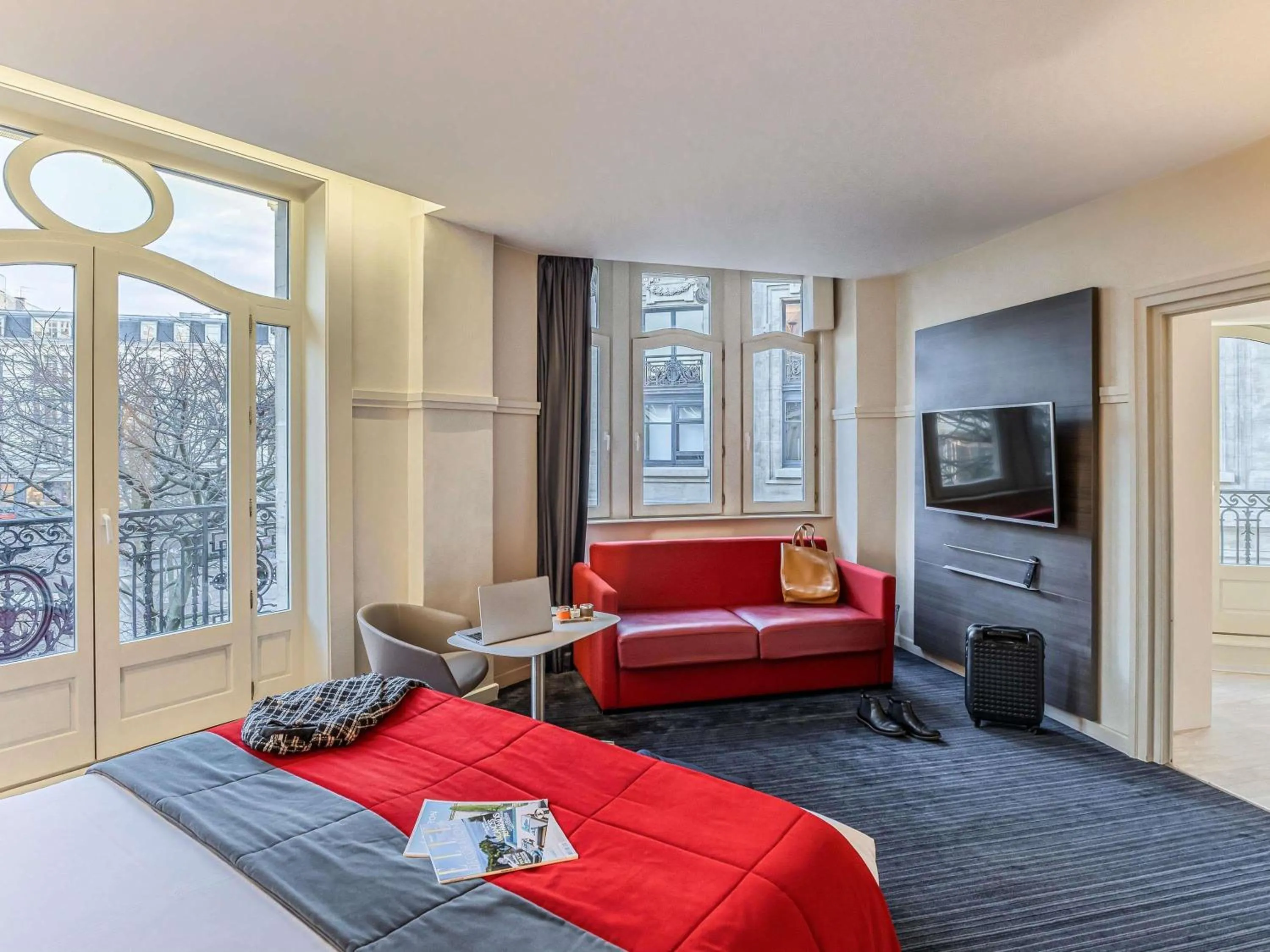 Bedroom, Bed in Mercure Lille Centre Grand Place