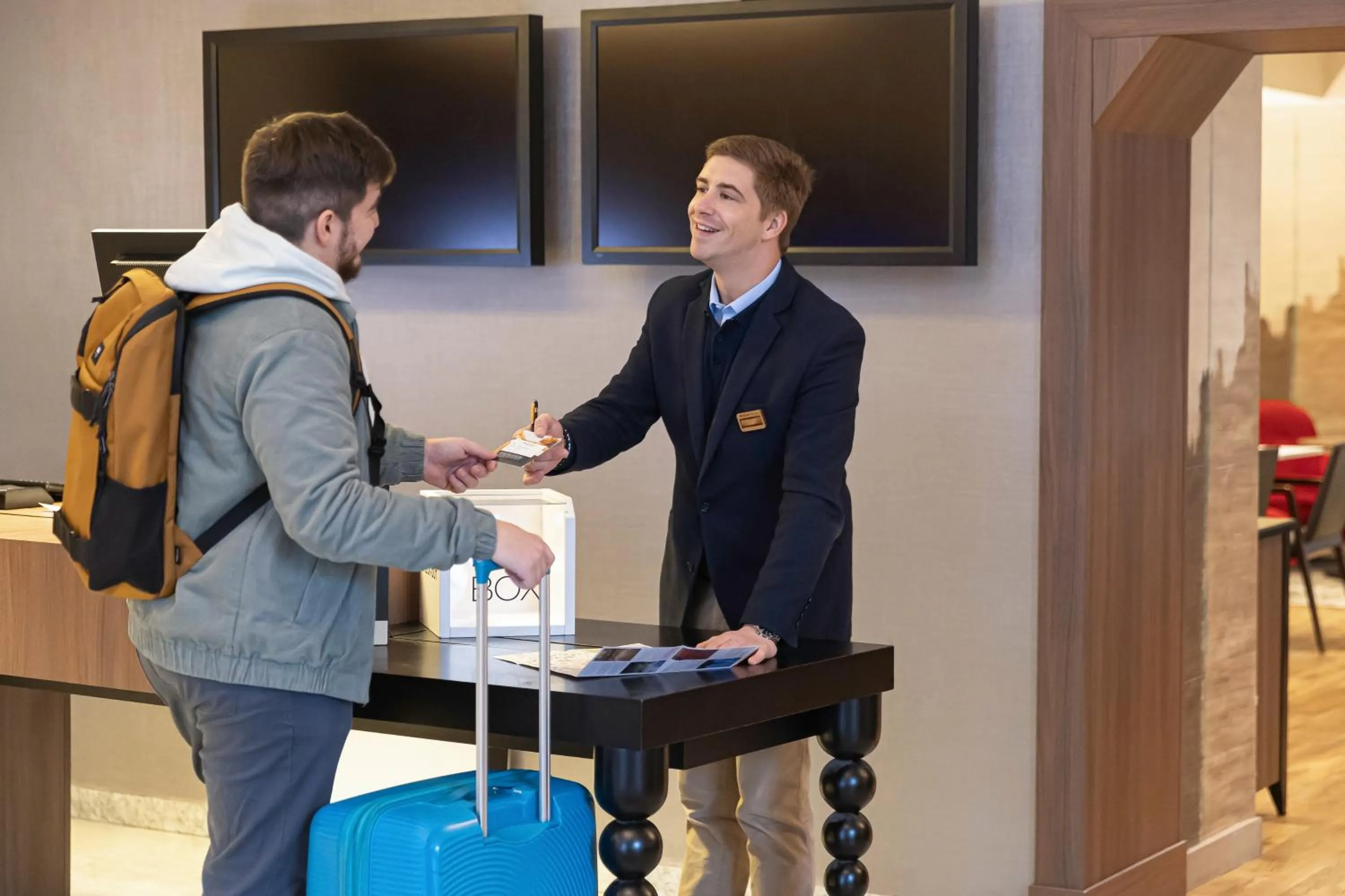 Lobby or reception in Mercure Lille Centre Grand Place