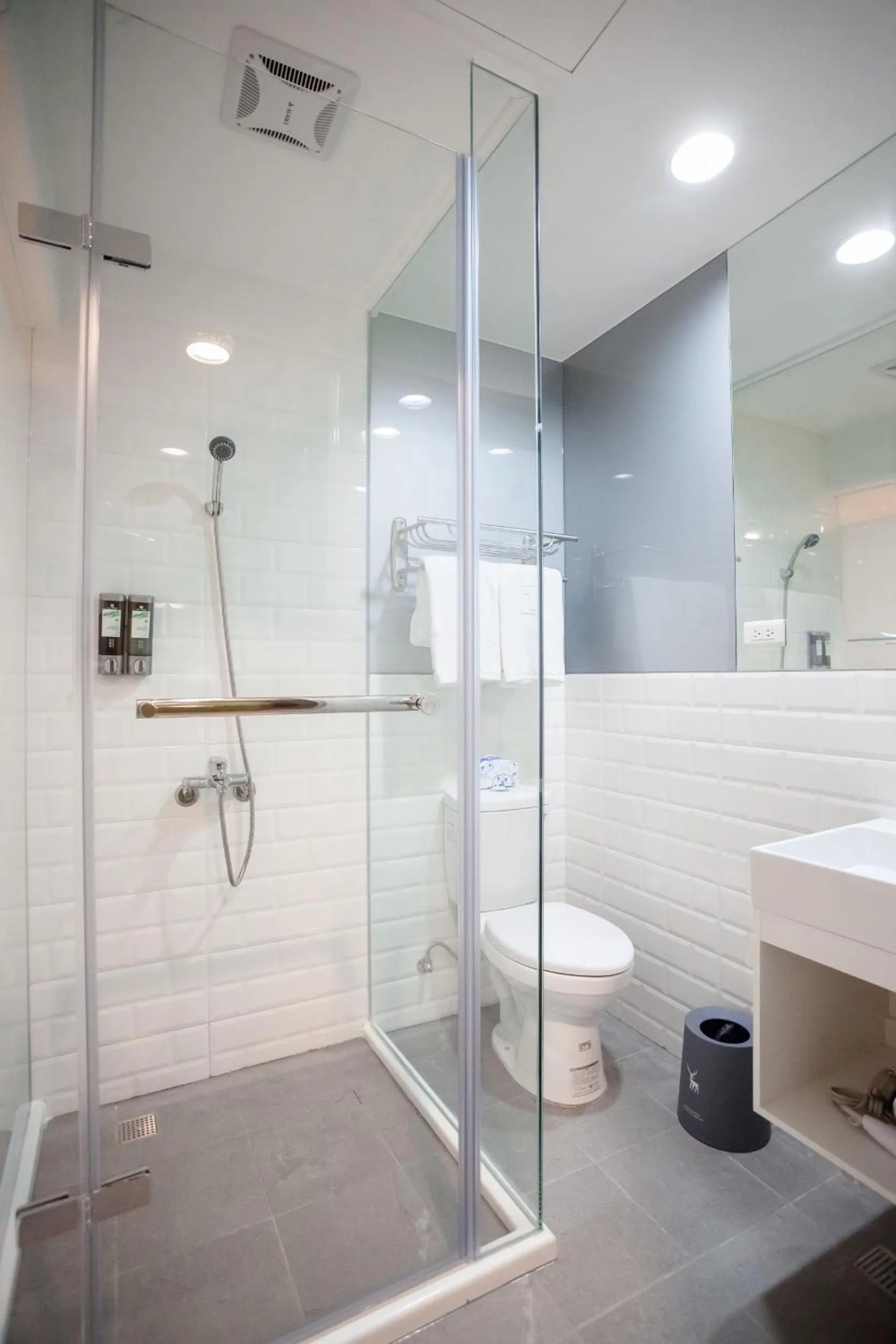 Toilet in T.O. Hotel - Taipei station