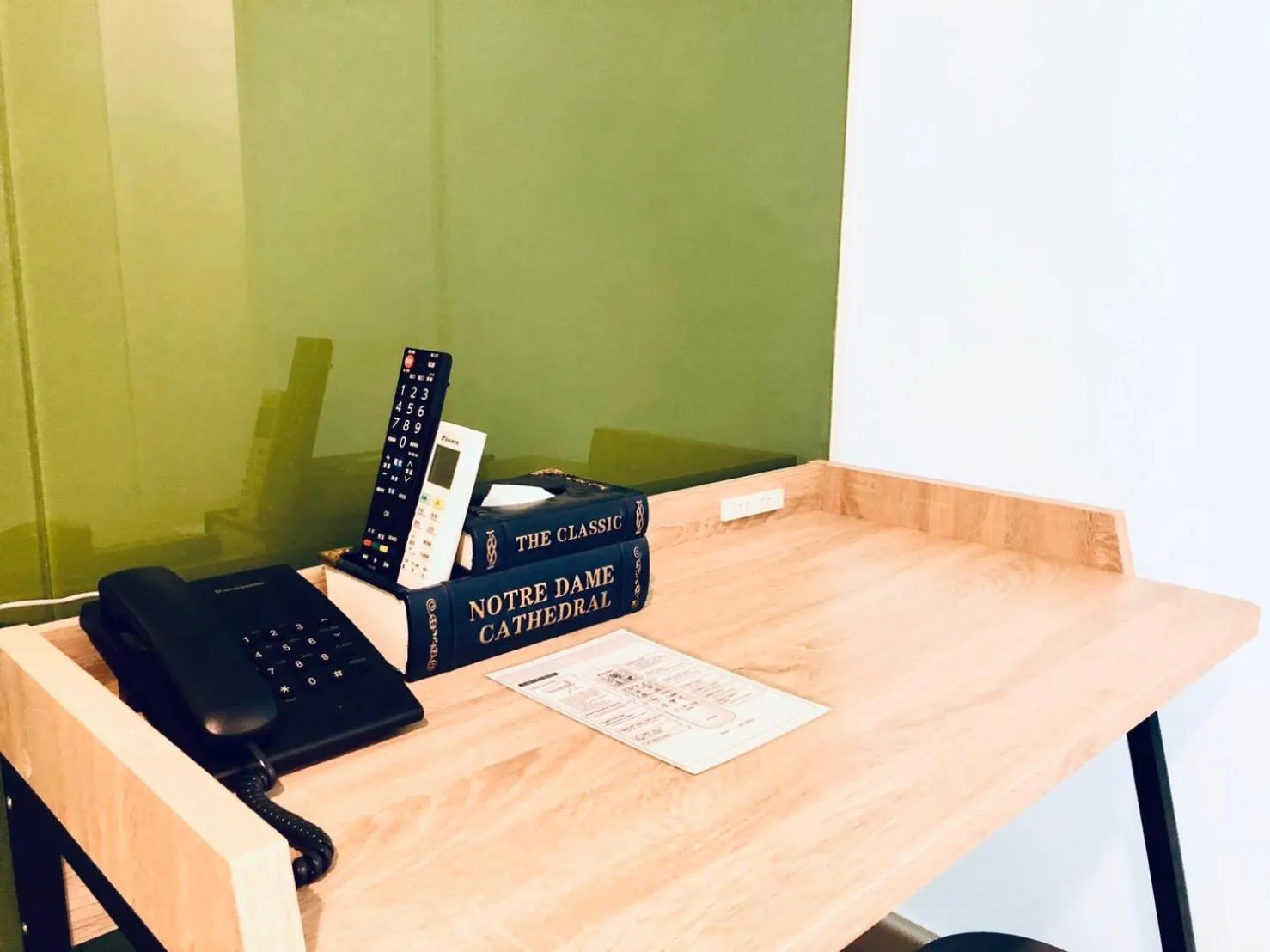 Decorative detail in T.O. Hotel - Taipei station