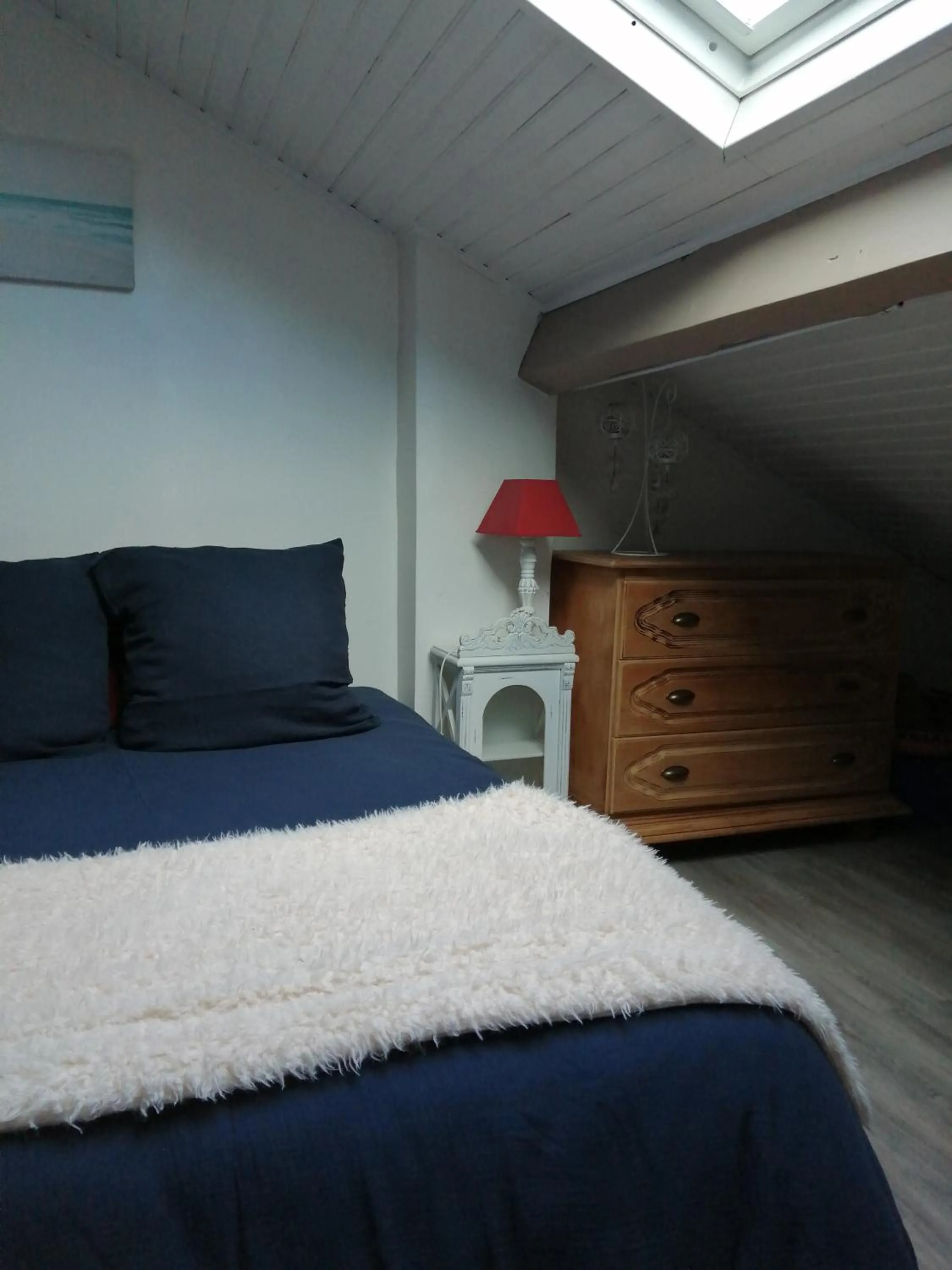 Bed in Chambres d'hôtes le Clos de la Presle