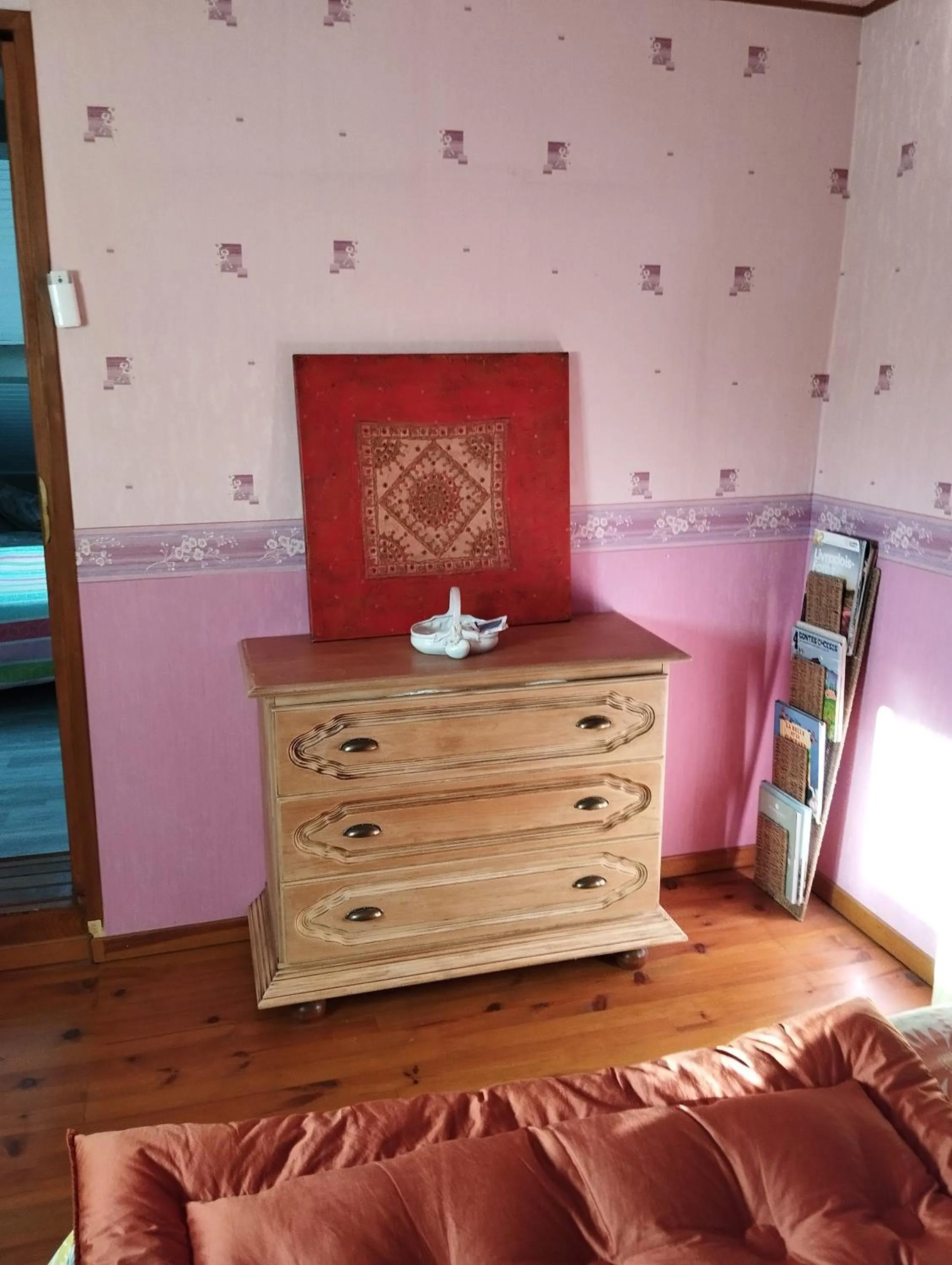 Bed in Chambres d'hôtes le Clos de la Presle