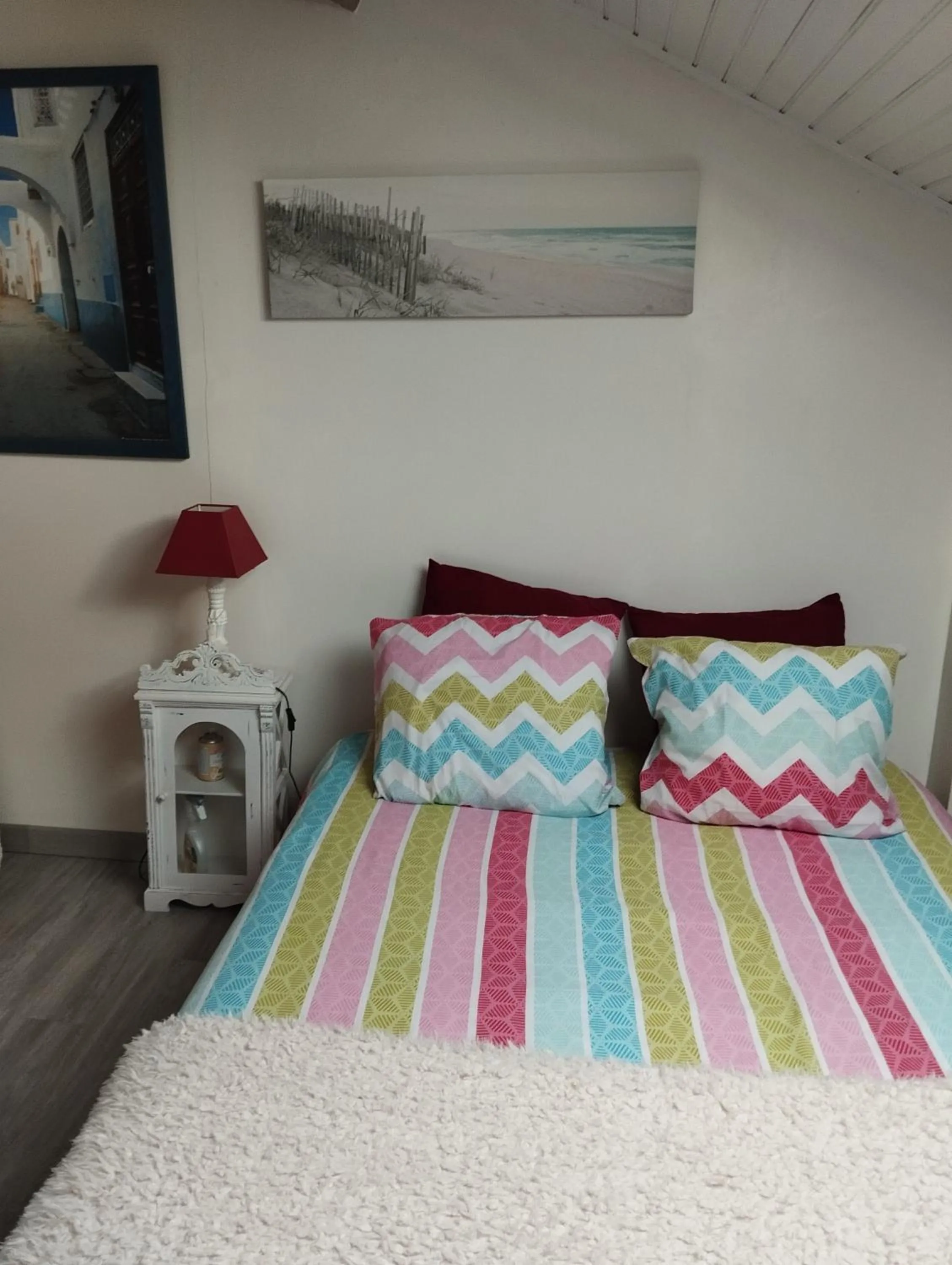 Bed in Chambres d'hôtes le Clos de la Presle