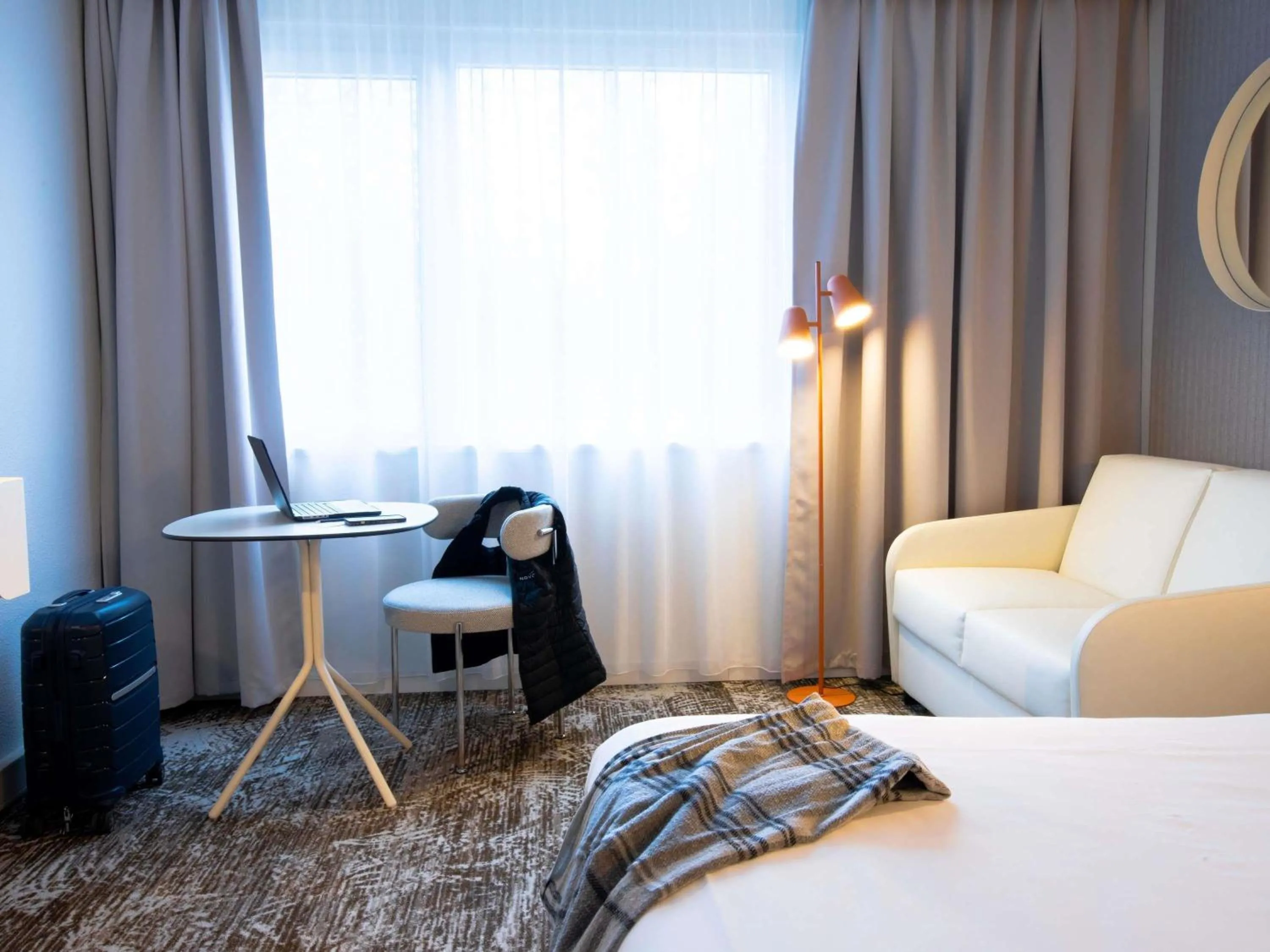 Bedroom, Bed in Novotel Mulhouse Bâle Fribourg