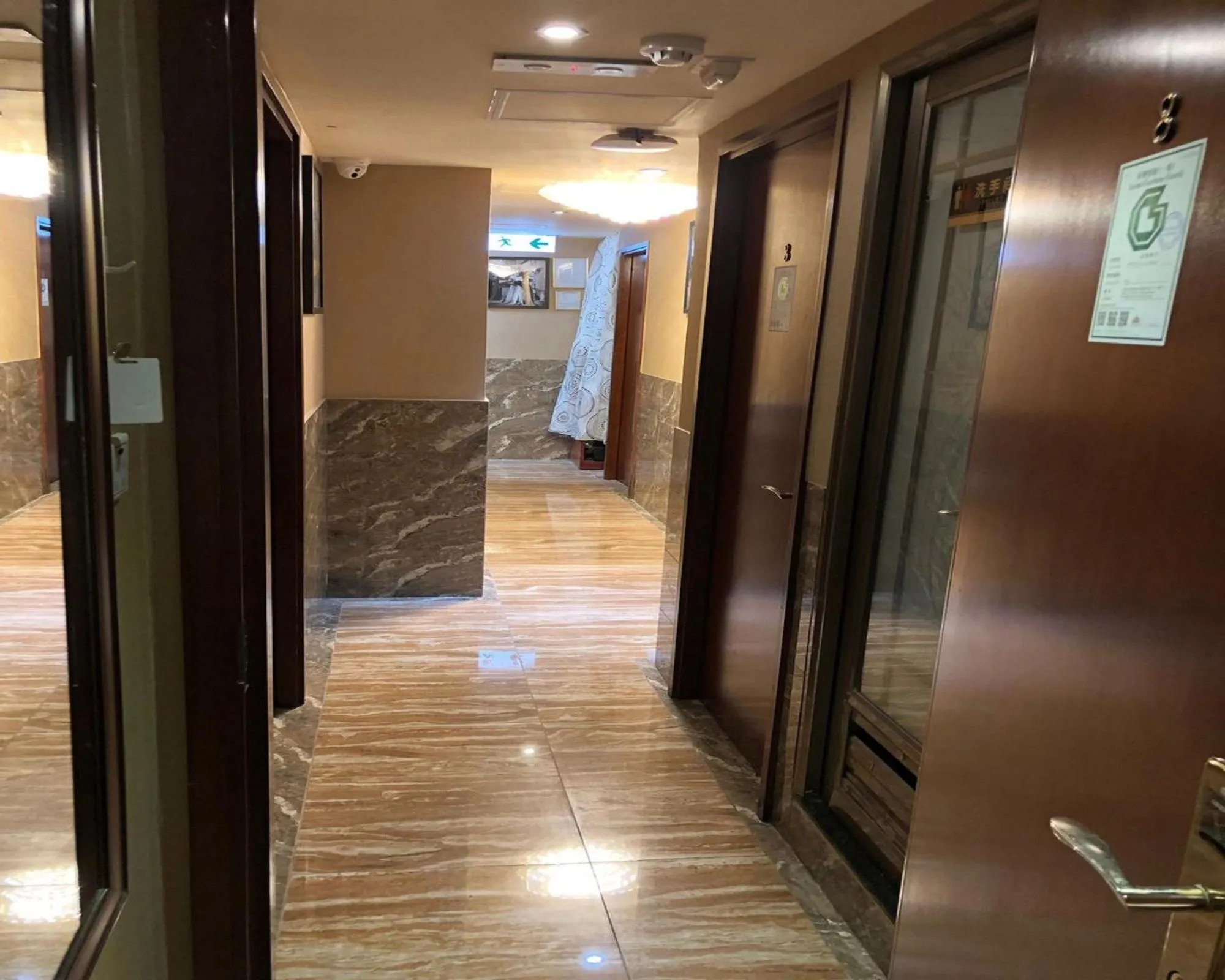 Decorative detail in Rich Hostel