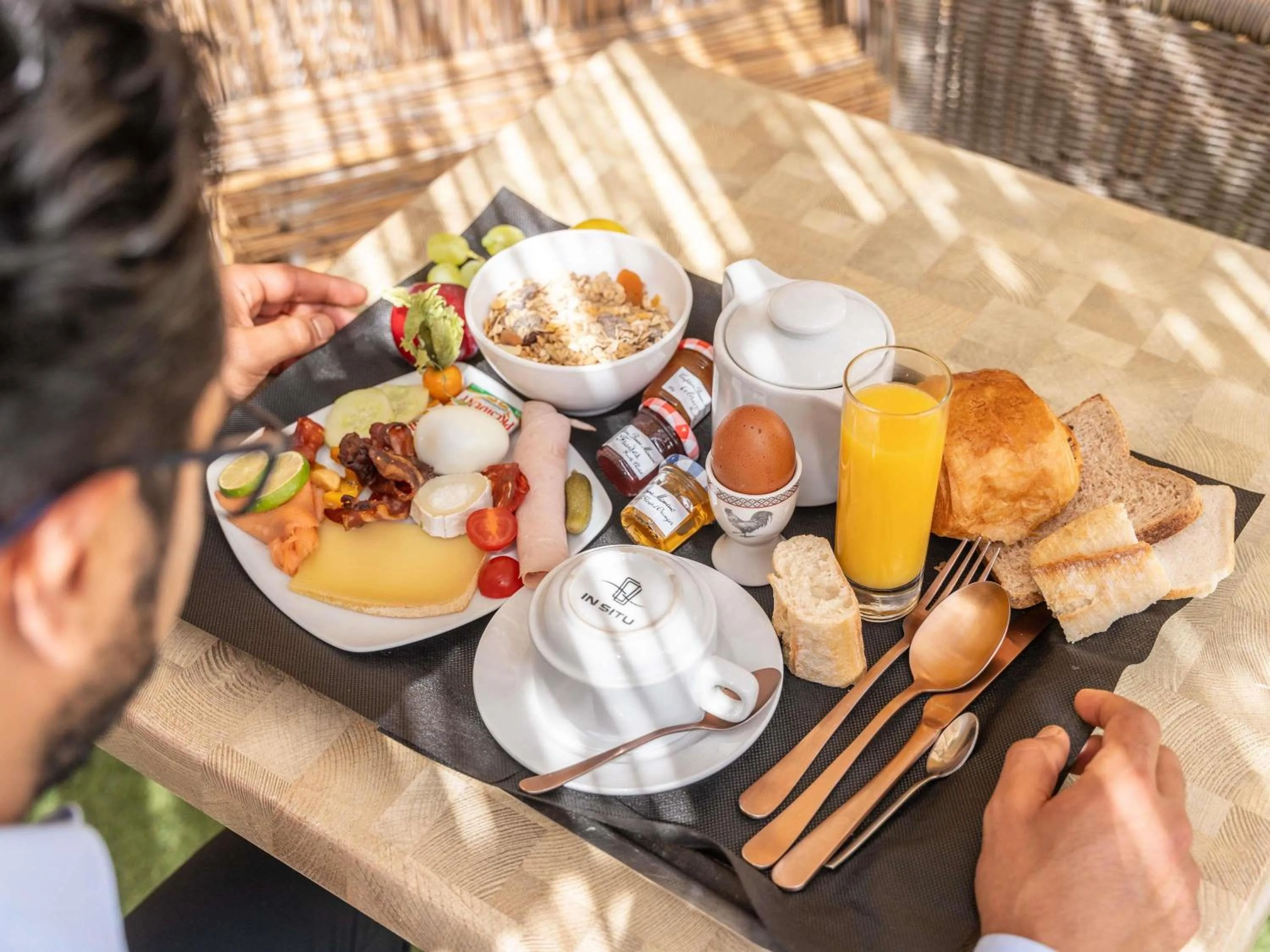 Breakfast in Mercure Le Mans Centre