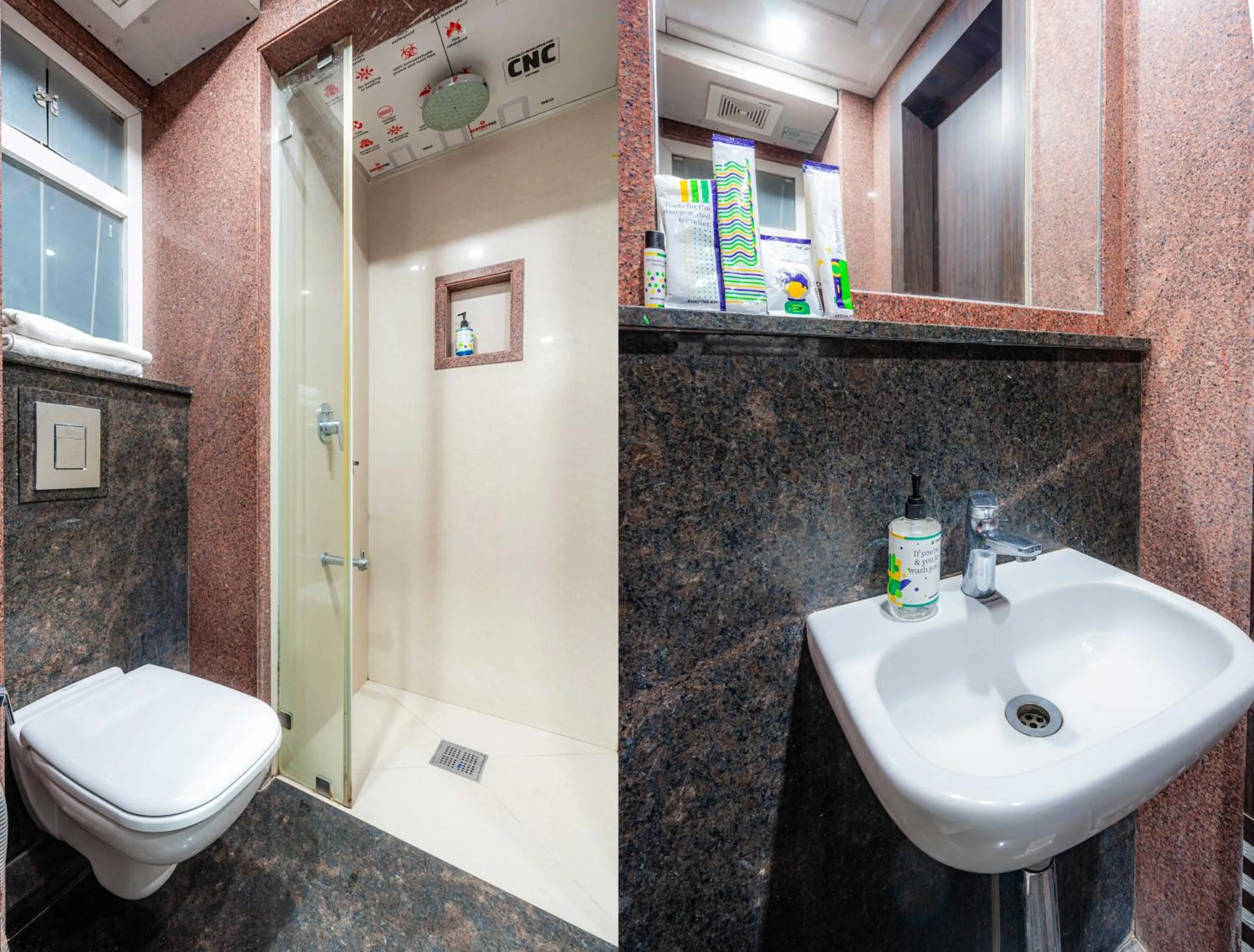 Bathroom in Treebo Silver Apartment