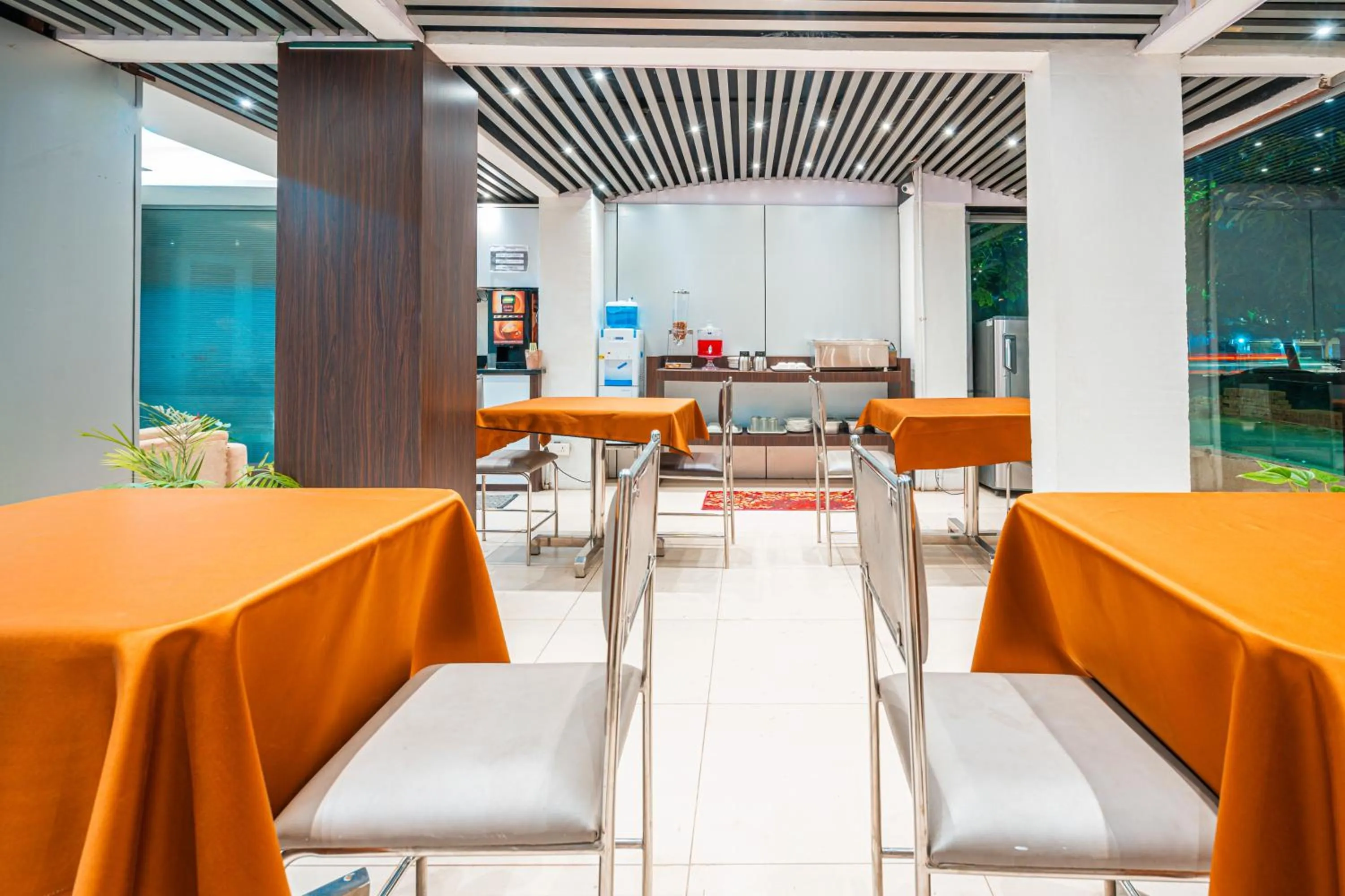 Dining area in Treebo Silver Apartment