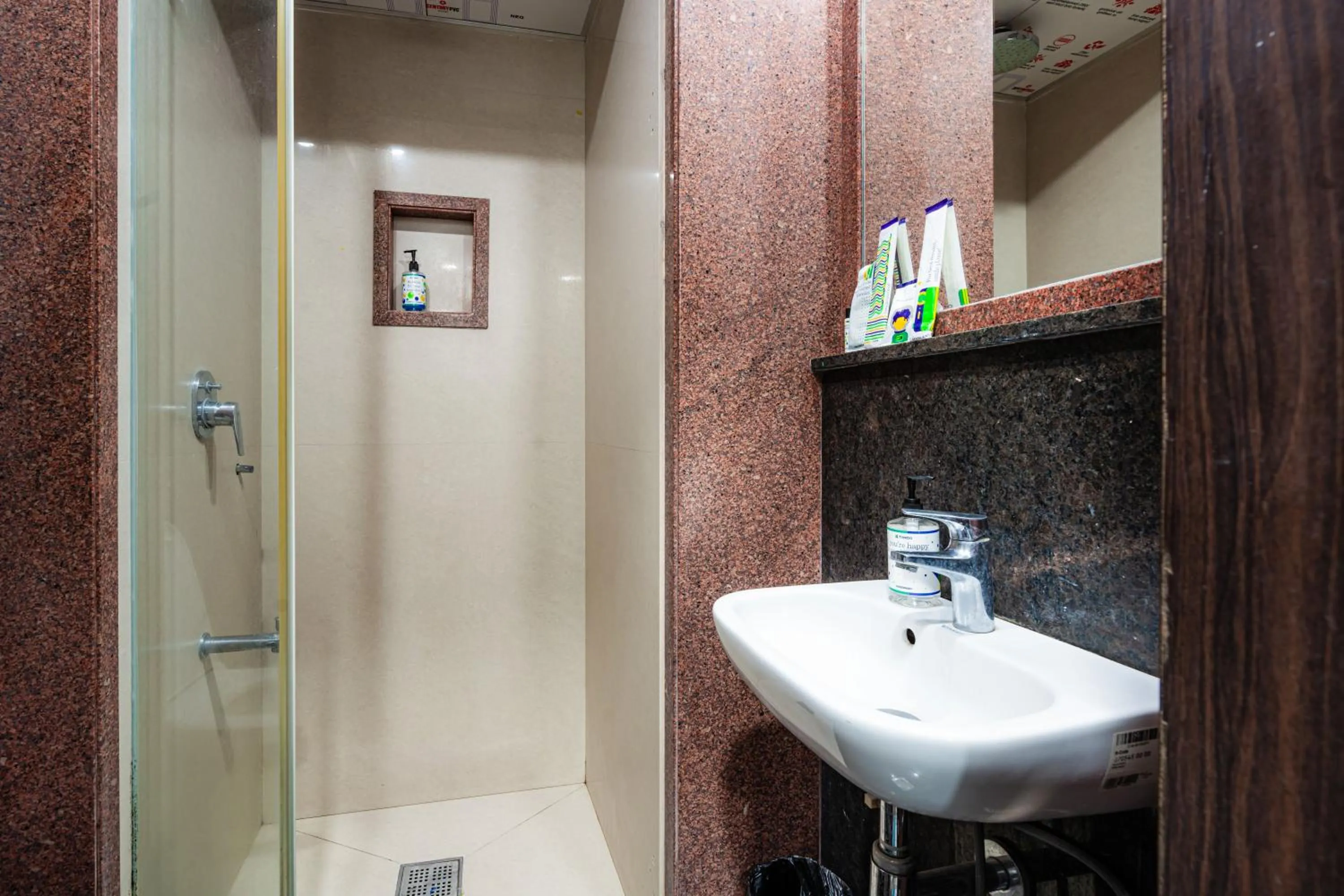 Bathroom in Treebo Silver Apartment