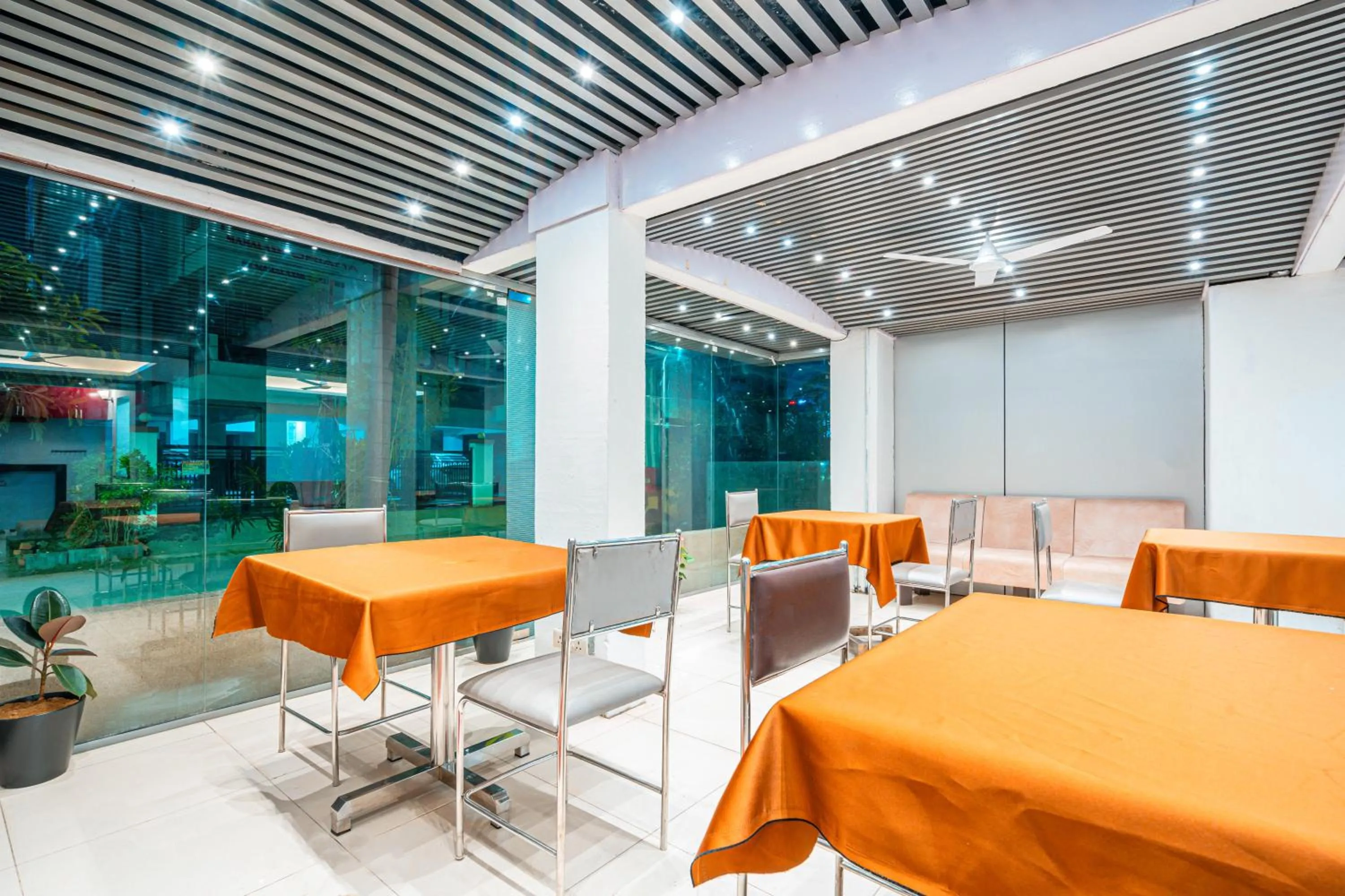 Dining area in Treebo Silver Apartment