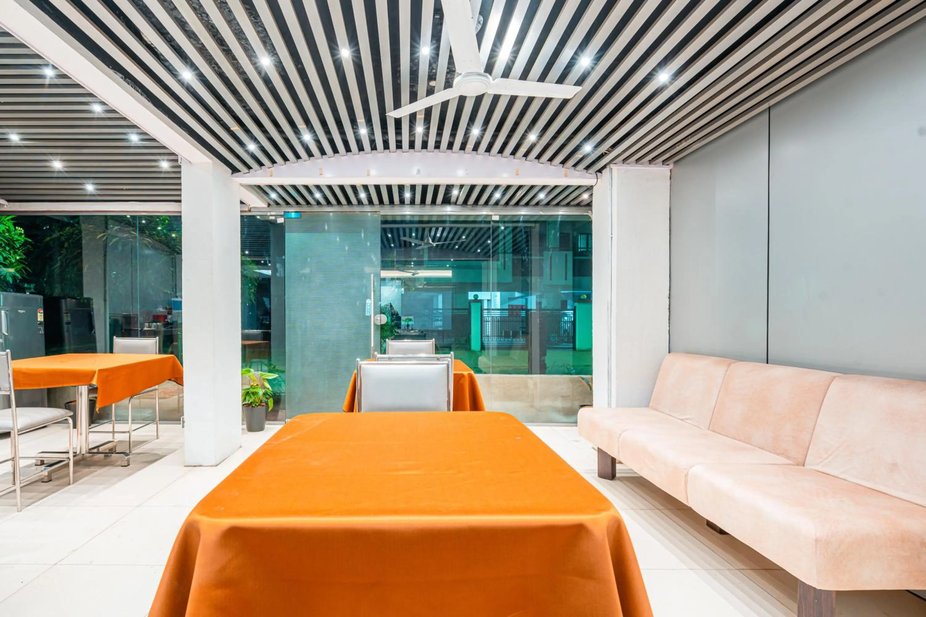 Dining area in Treebo Silver Apartment