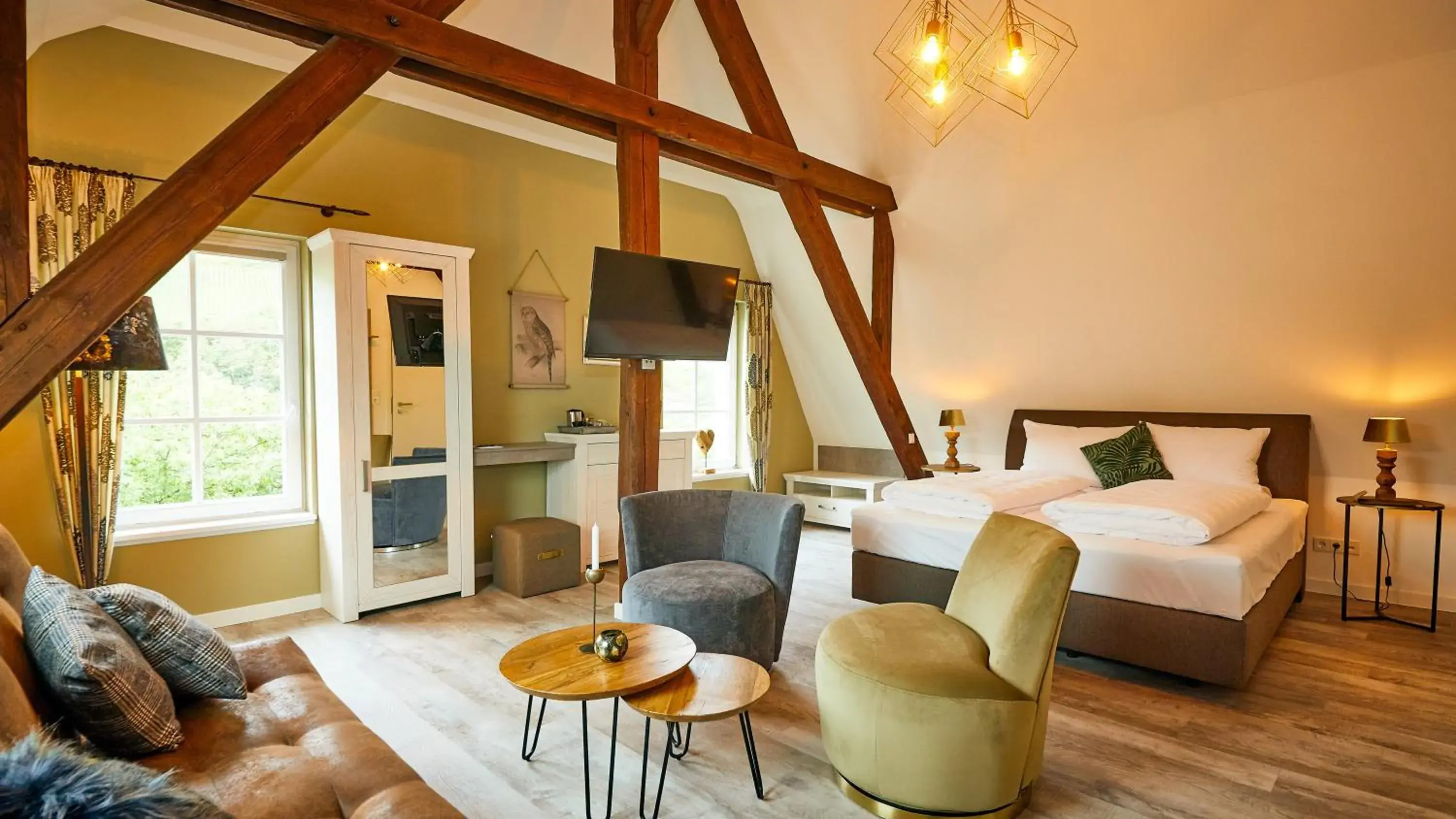 Deluxe Double Room - single occupancy in Rochter Landhotel Deluxe Double Room - single occupancy in Rochter Landhotel