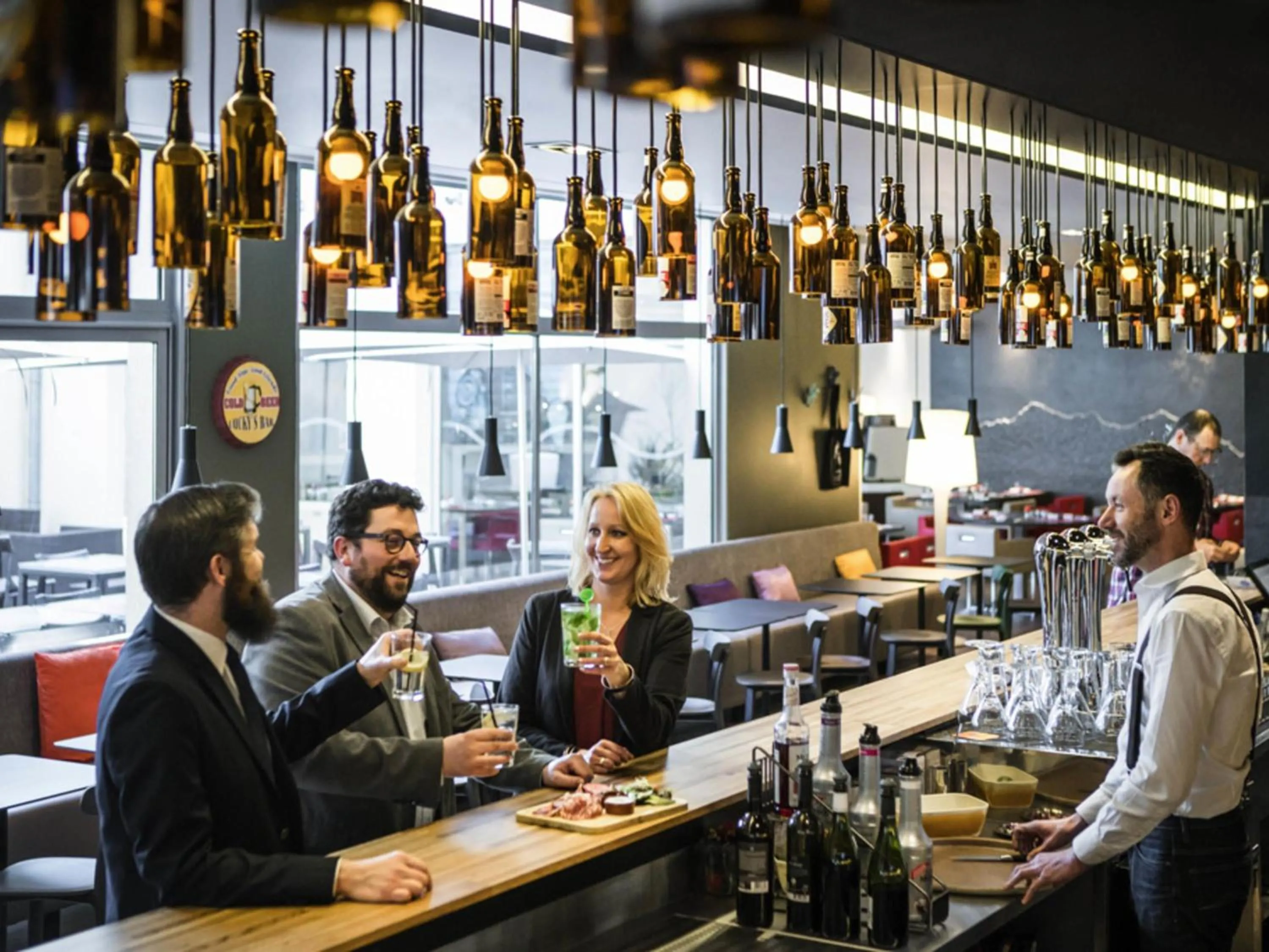 Lounge or bar in Novotel Lille Centre Gares