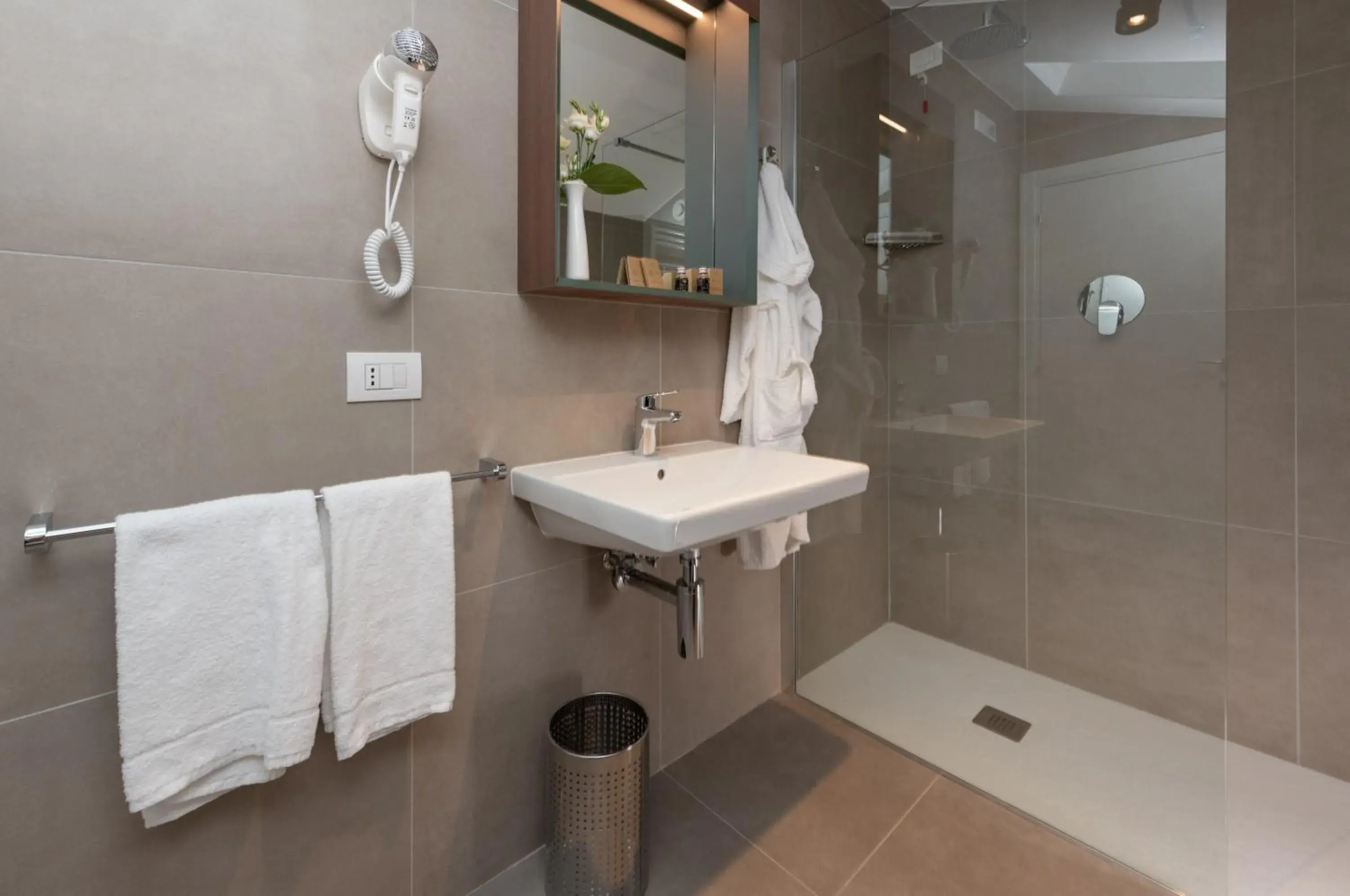 Double or Twin Room with Panoramic View in Hotel Canton dell'Orto Double or Twin Room with Panoramic View in Hotel Canton dell'Orto