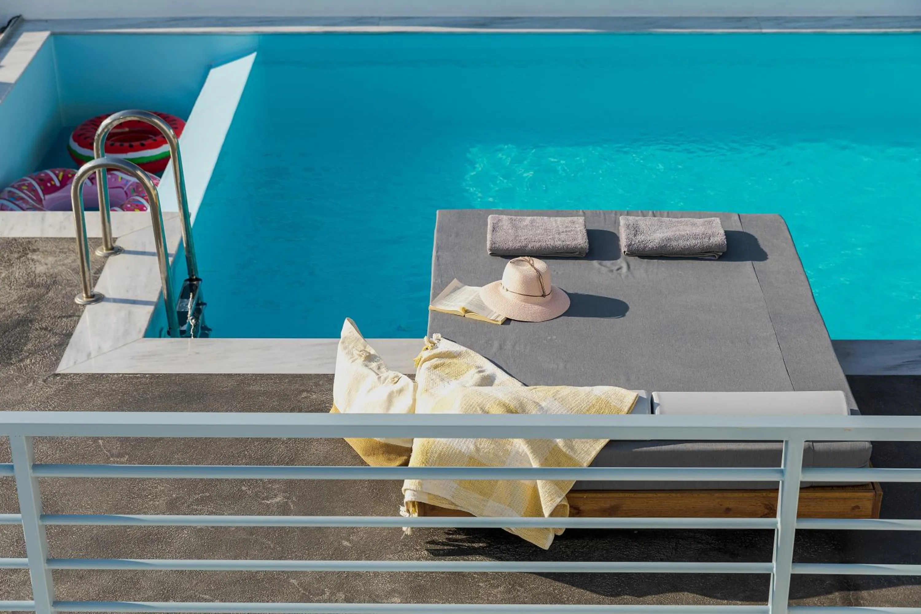 Swimming pool in BlackStone Luxury Suites