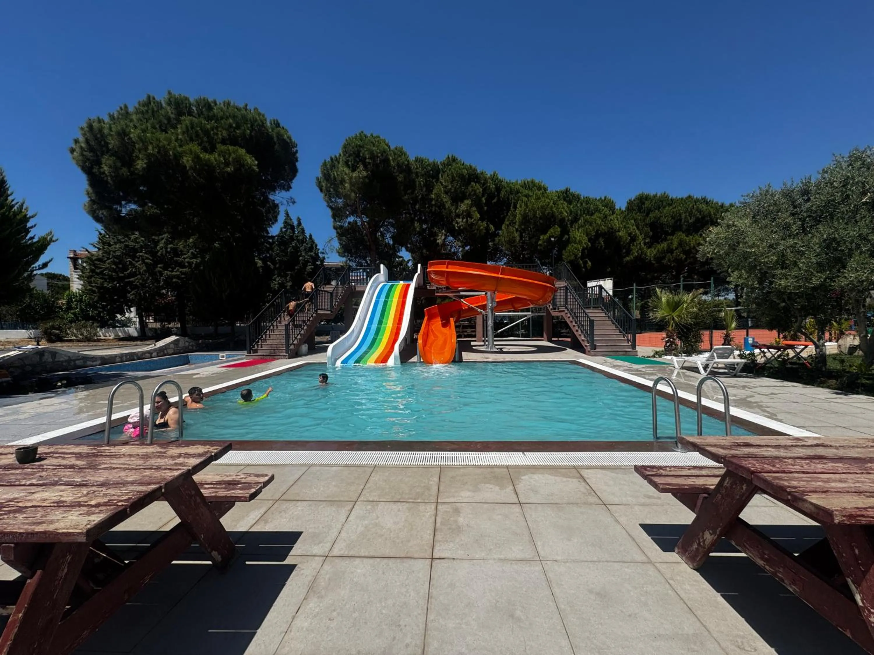 Aqua park in Helen Troya Hotel Geyikli