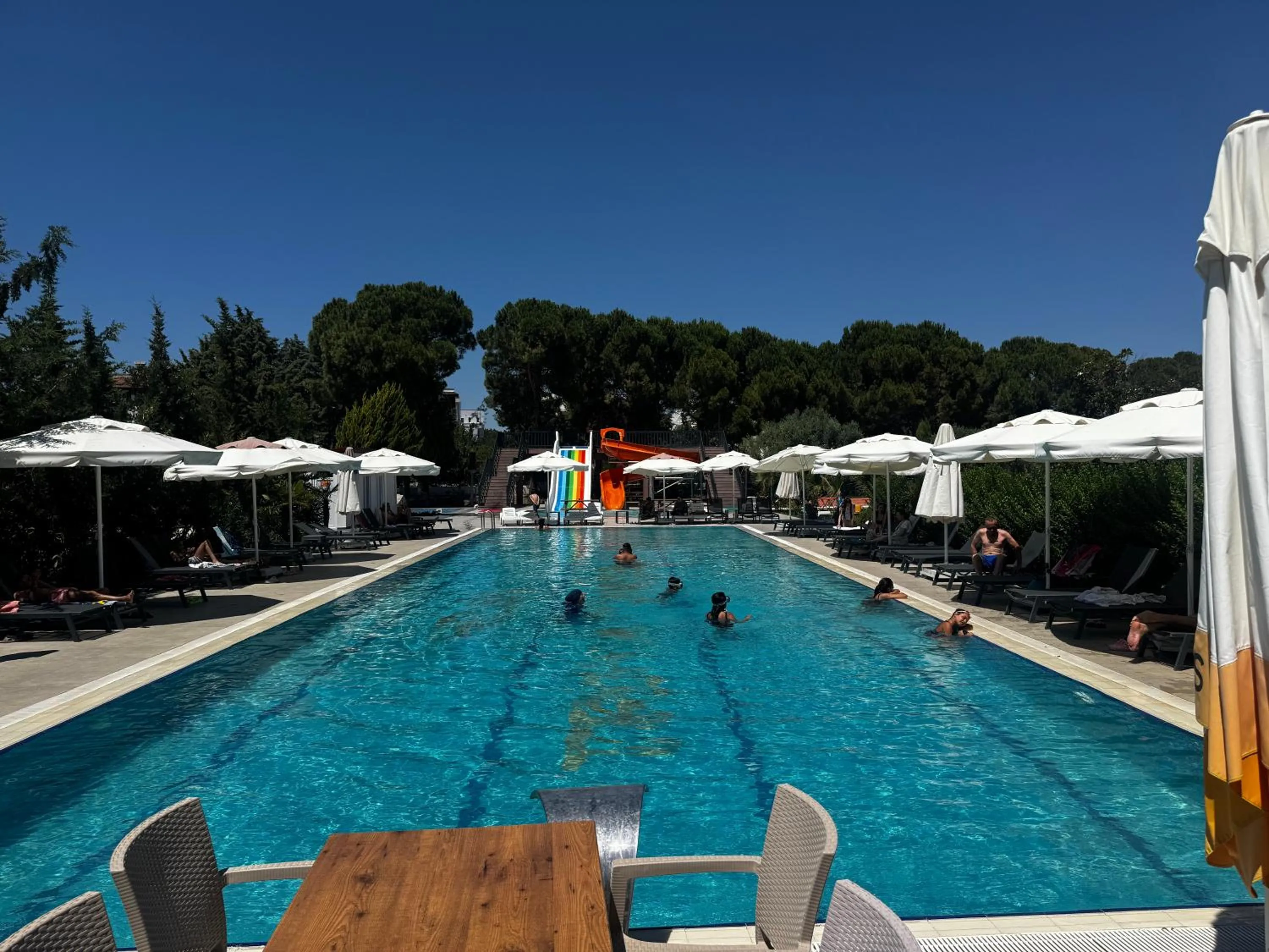 Aqua park in Helen Troya Hotel Geyikli