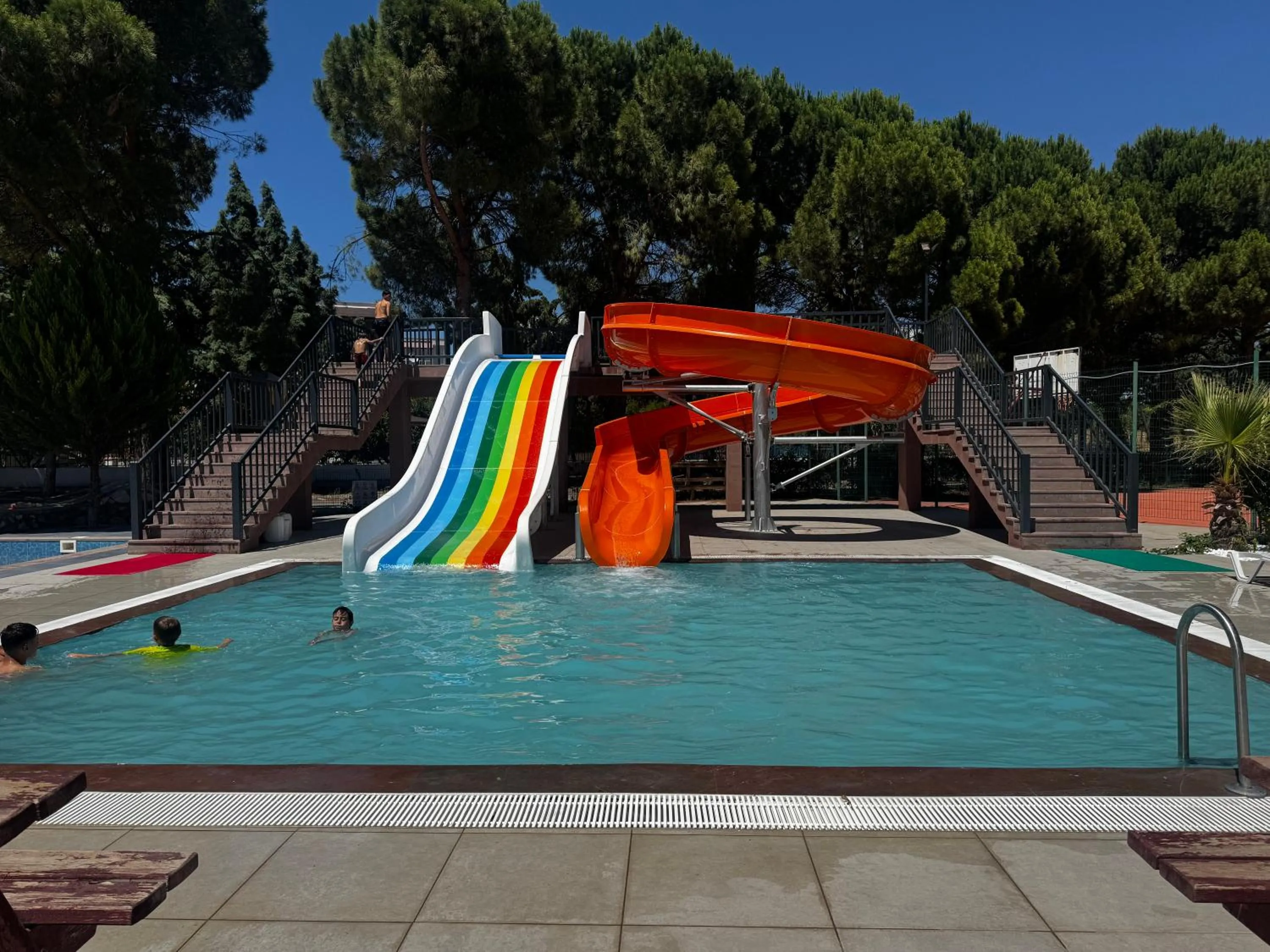 Aqua park in Helen Troya Hotel Geyikli