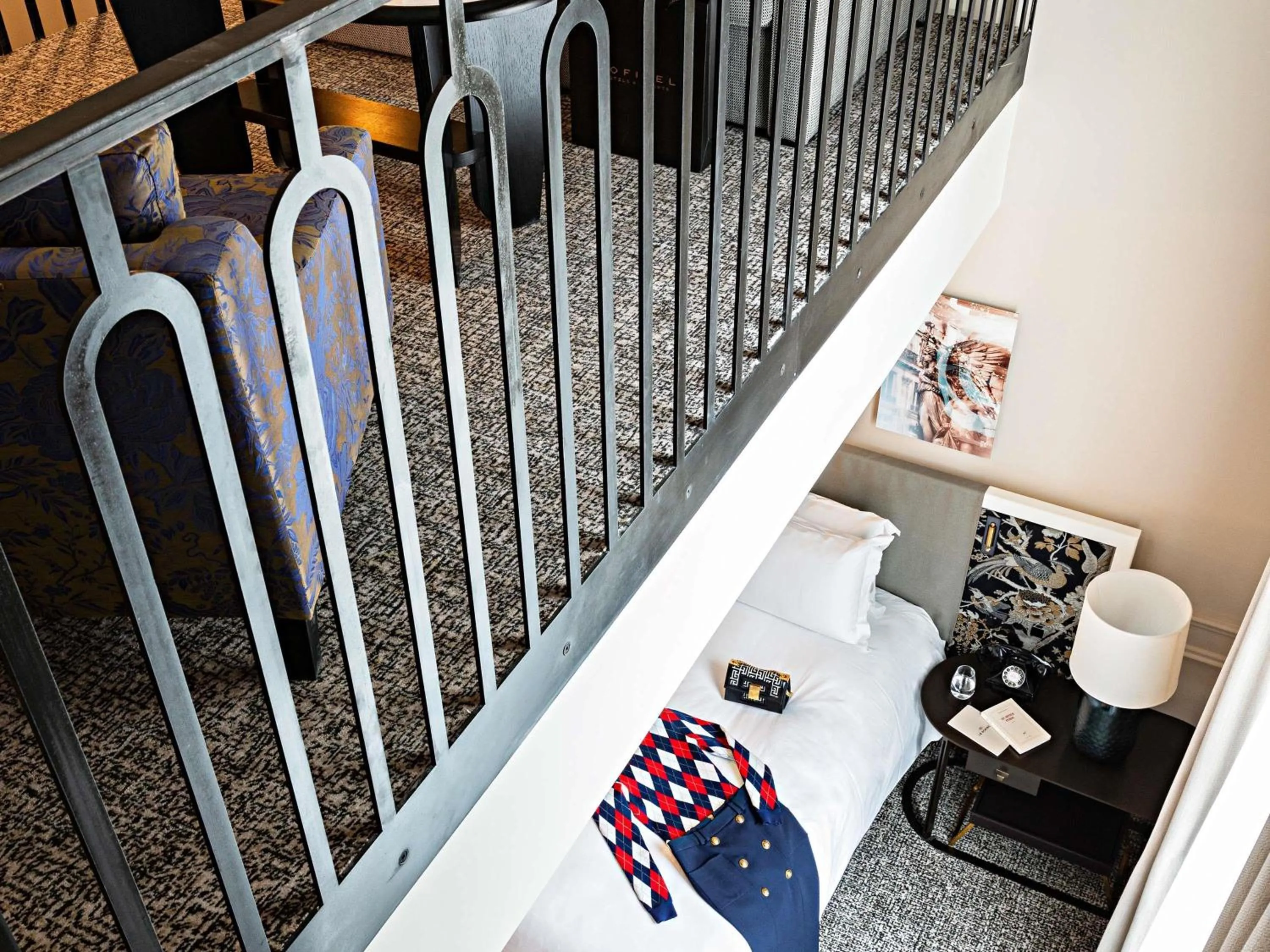 Bedroom in Sofitel Le Scribe Paris Opera