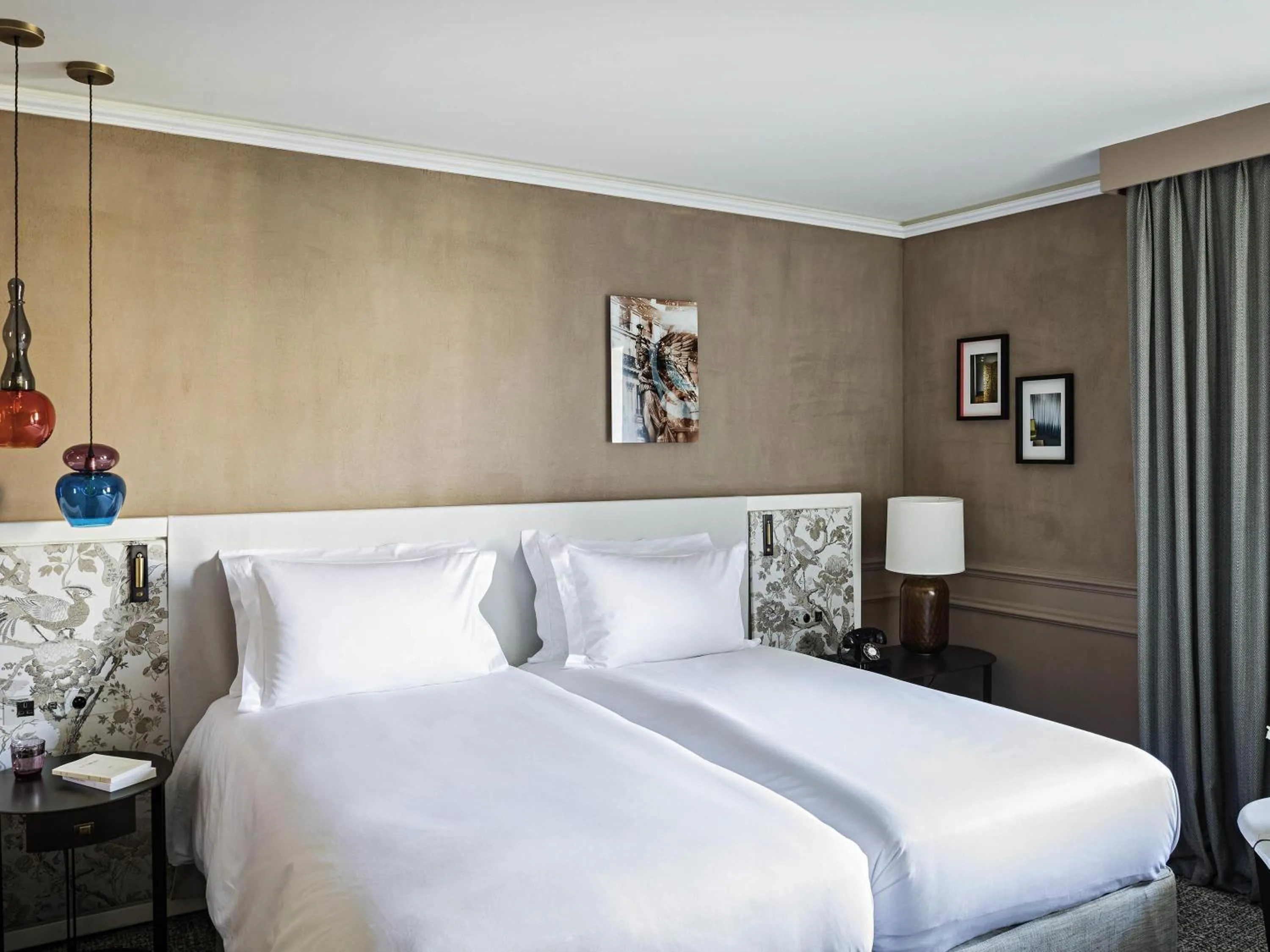 Bedroom, Bed in Sofitel Le Scribe Paris Opera