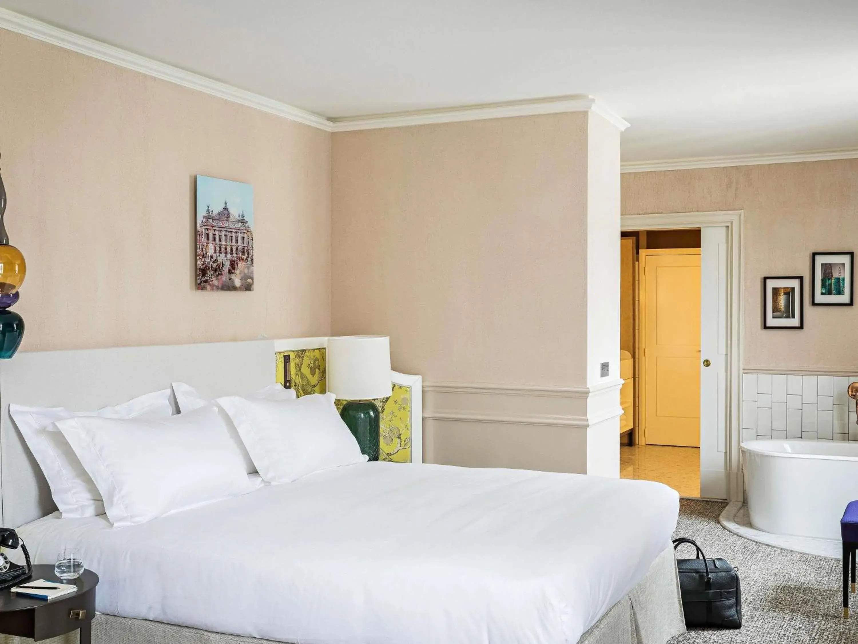 Prestige King Suite with Lounge and Terrace - Level Six in Sofitel Le Scribe Paris Opera Prestige King Suite with Lounge and Terrace - Level Six in Sofitel Le Scribe Paris Opera