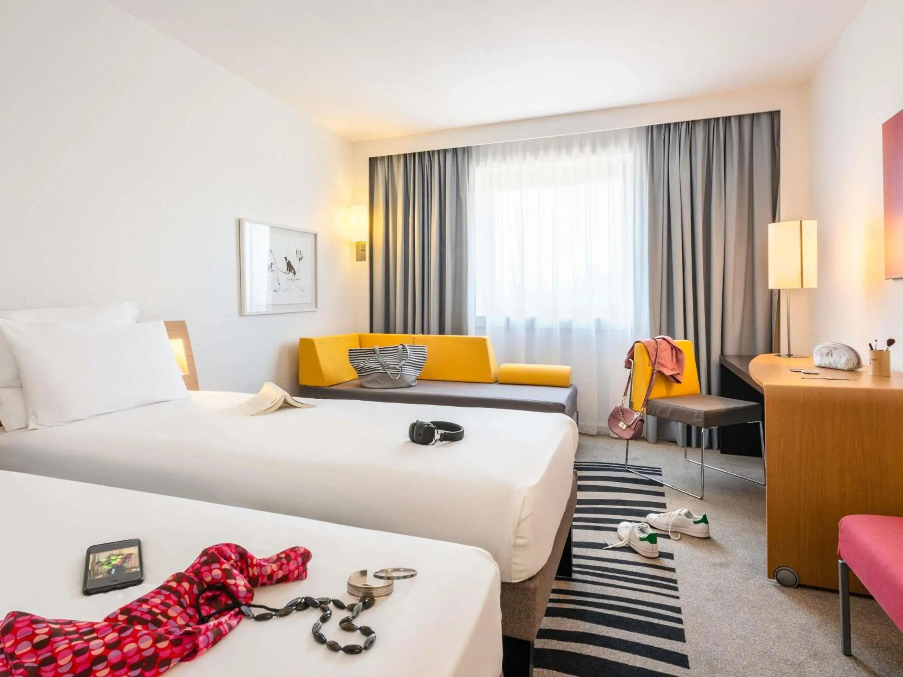 Classic Twin Room in Novotel Marne-la-Vallée Noisy-le-Grand Classic Twin Room in Novotel Marne-la-Vallée Noisy-le-Grand