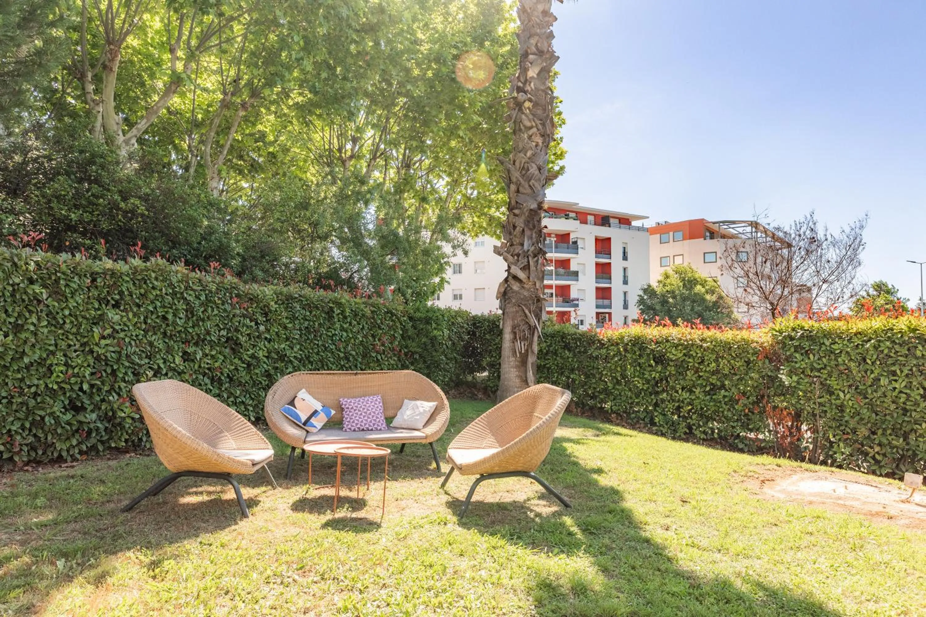 Garden in Appart’City Confort Montpellier Ovalie I