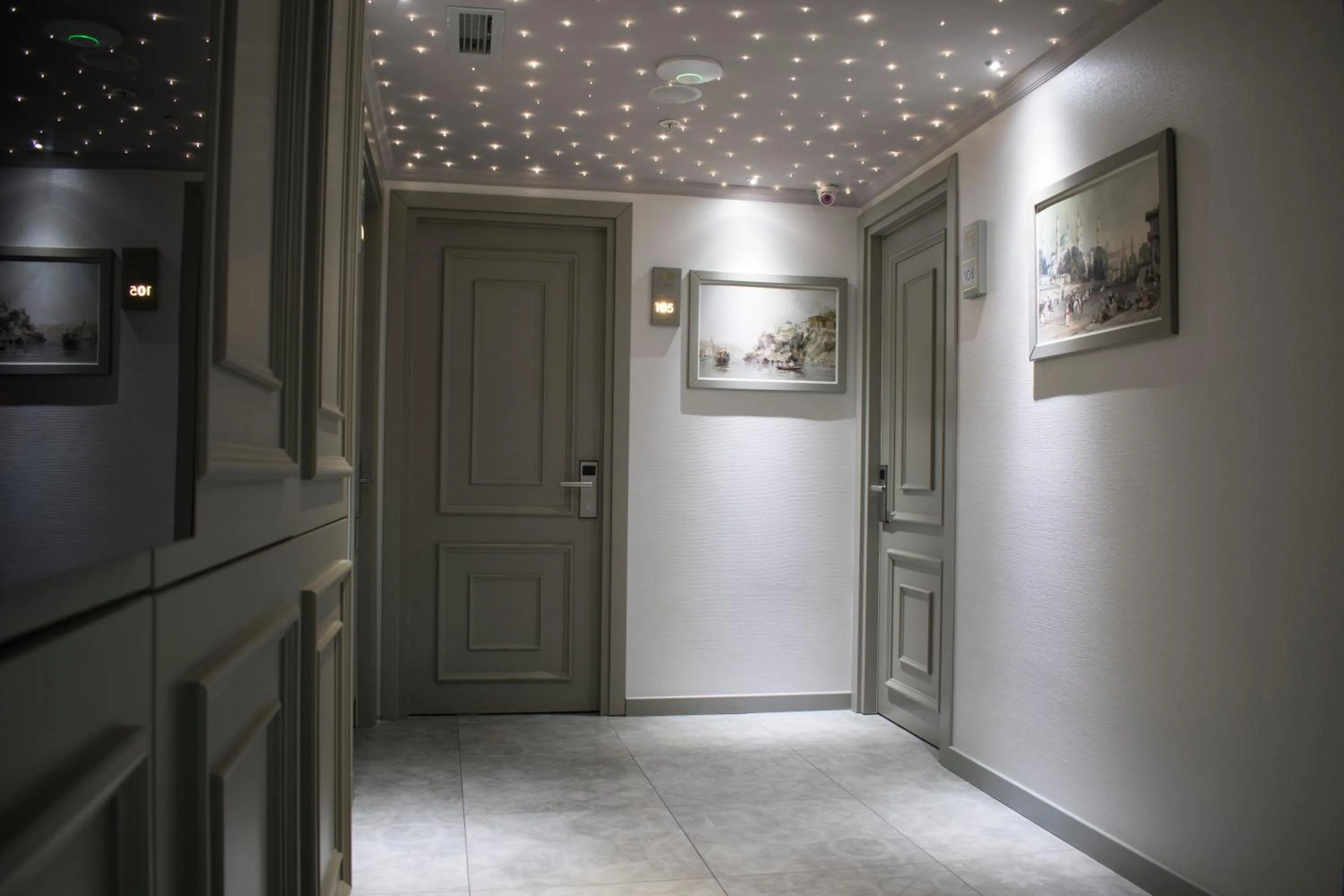 Floor plan in Mayer Hotel Istanbul