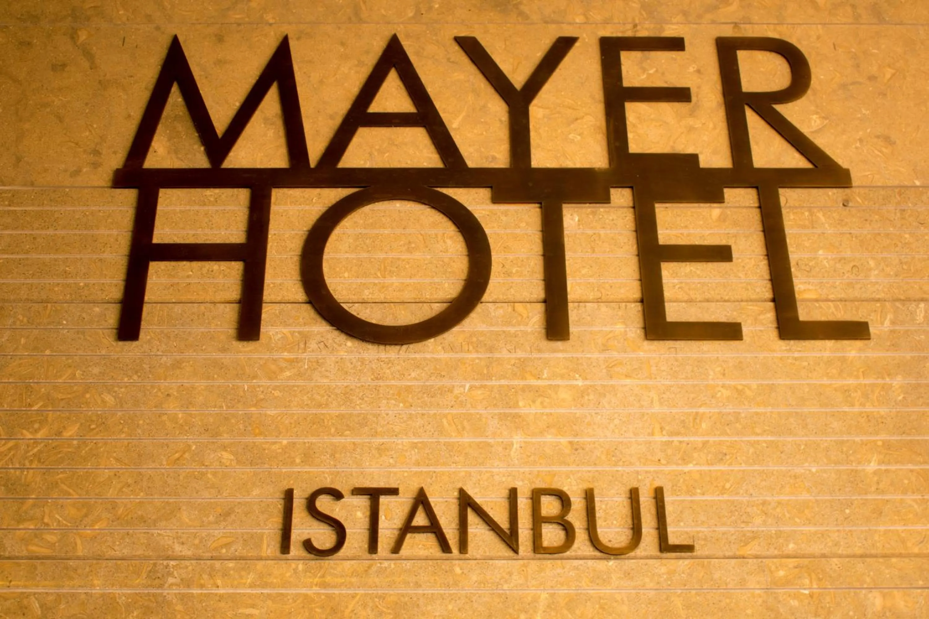 Facade/entrance in Mayer Hotel Istanbul