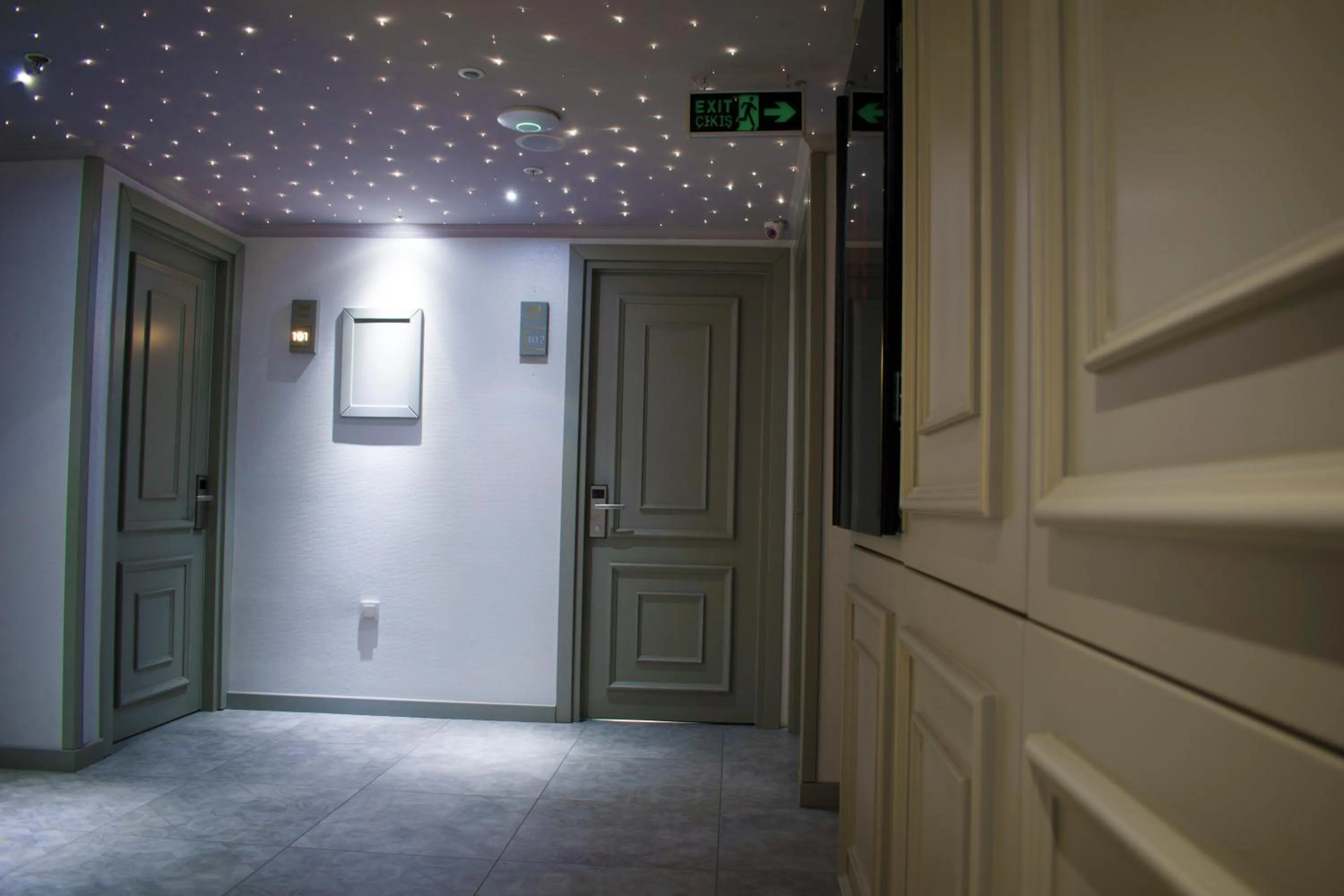 Floor plan in Mayer Hotel Istanbul