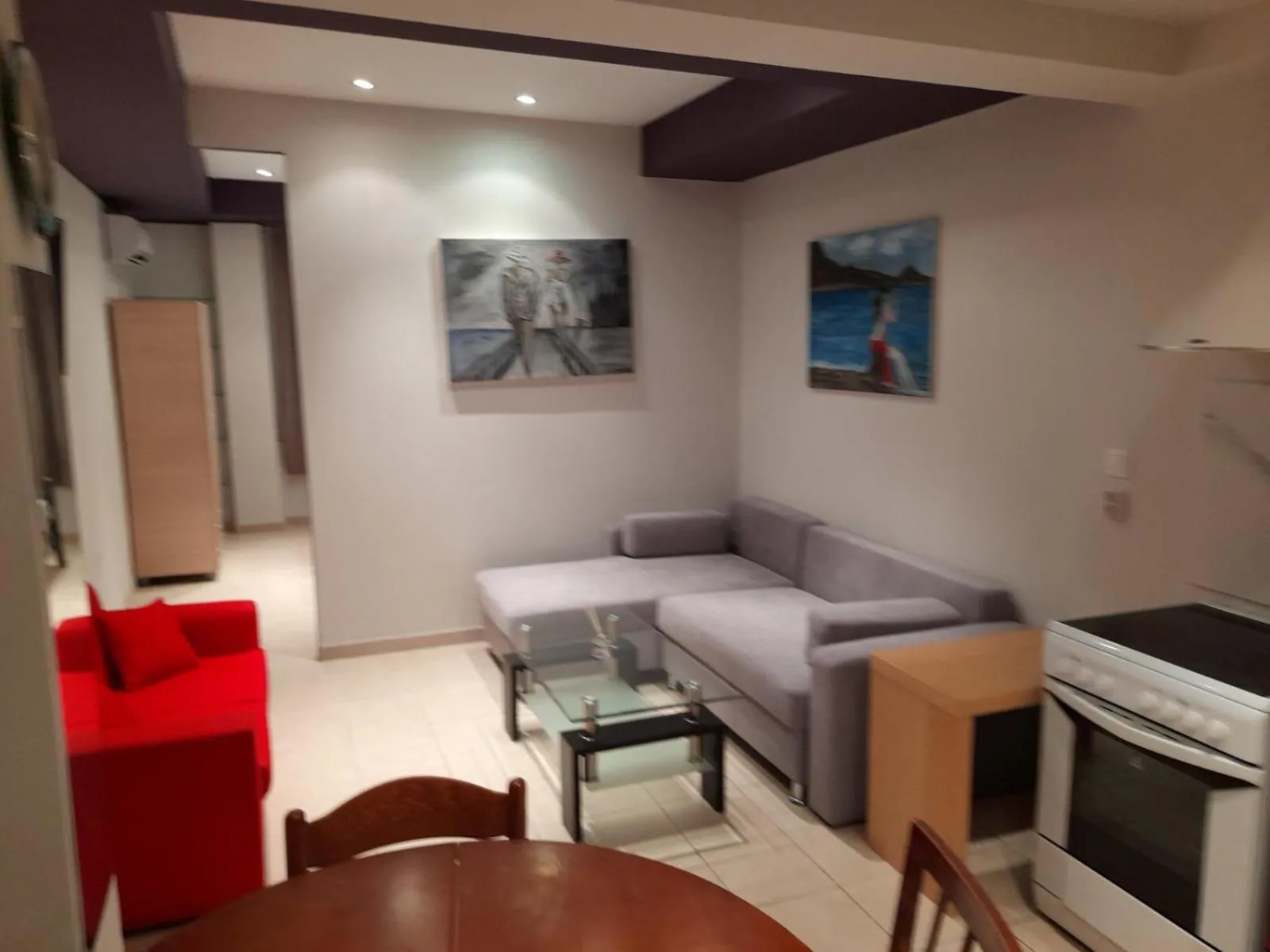 Seating area in Day in Athens