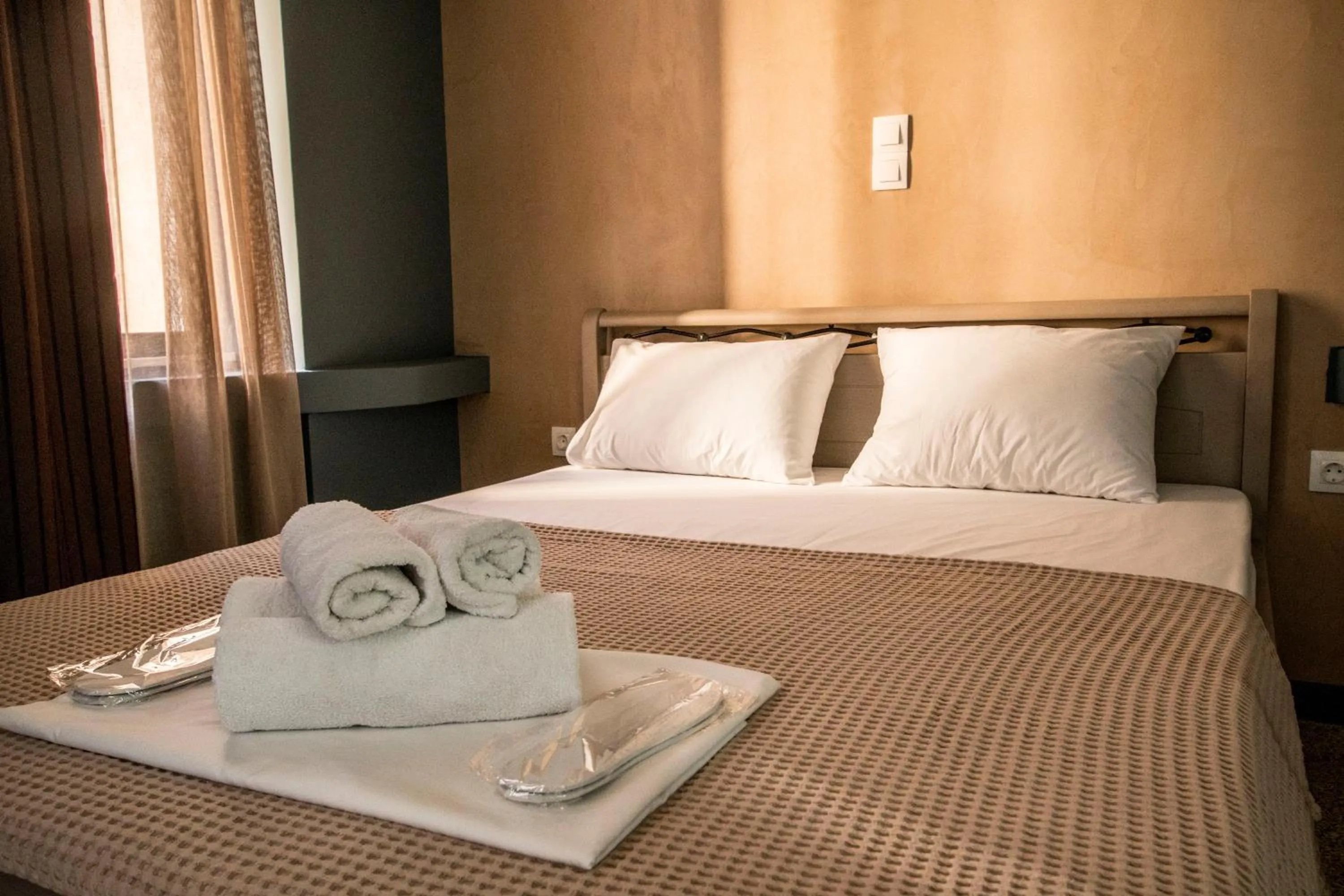 Bedroom in Day in Athens