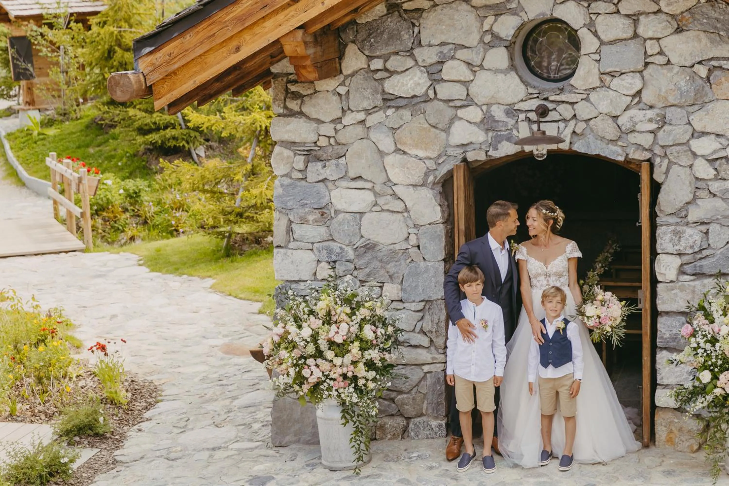 wedding in Le Refuge de la Traye