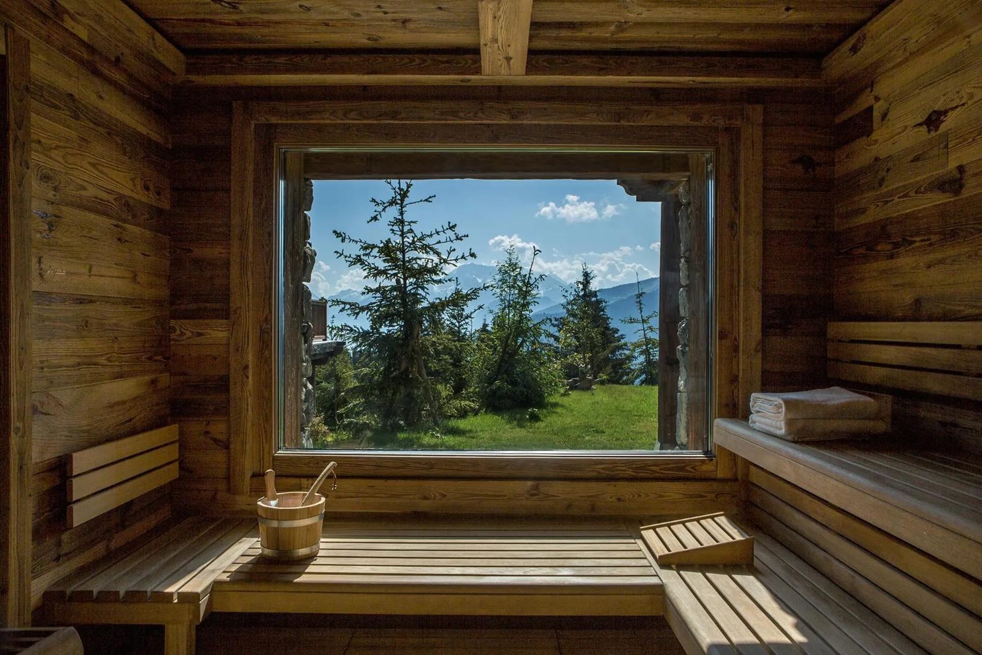 Sauna in Le Refuge de la Traye
